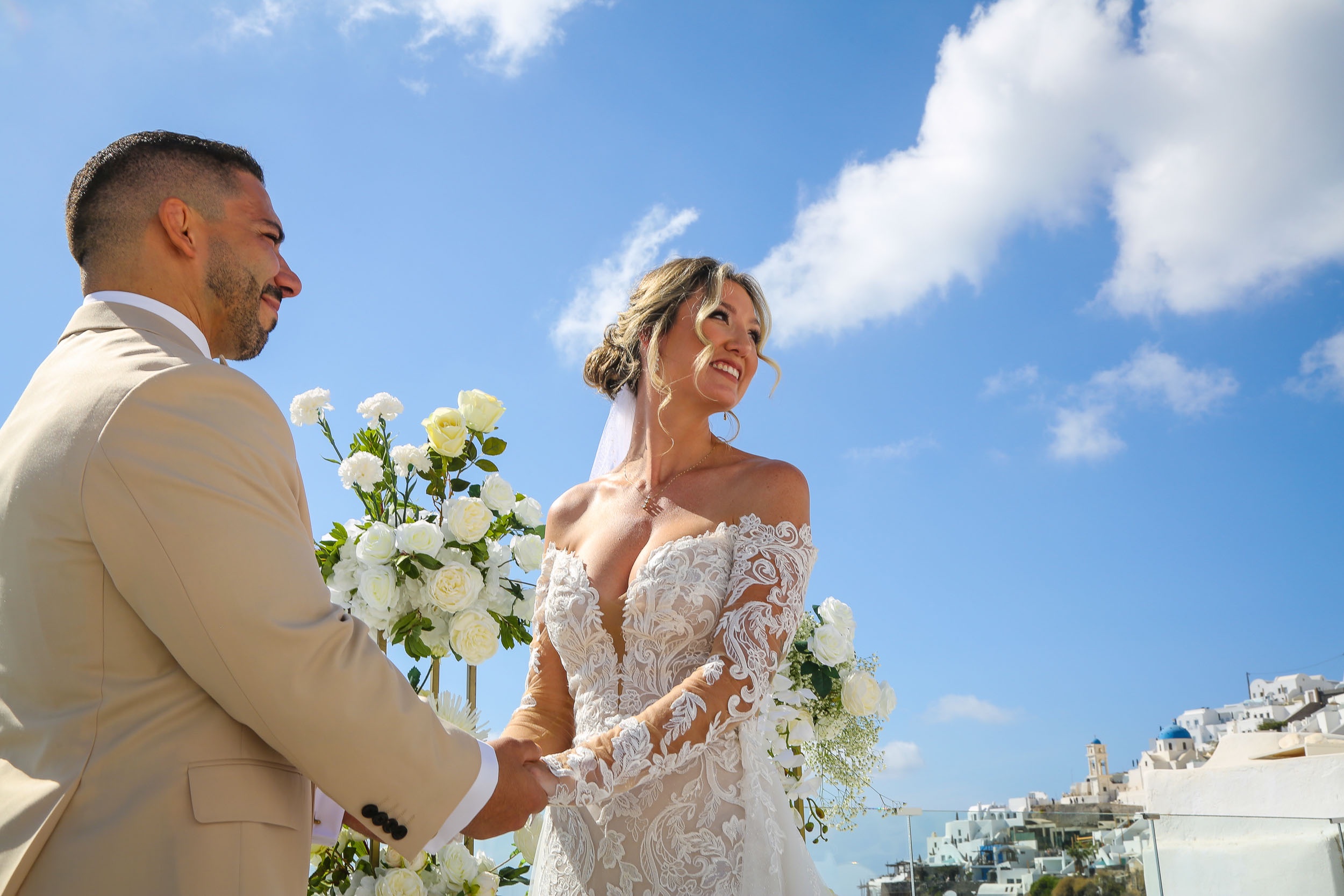Boda en Santorini, septiembre de 2025 — foto 16 de 52, hecha por Athanasios