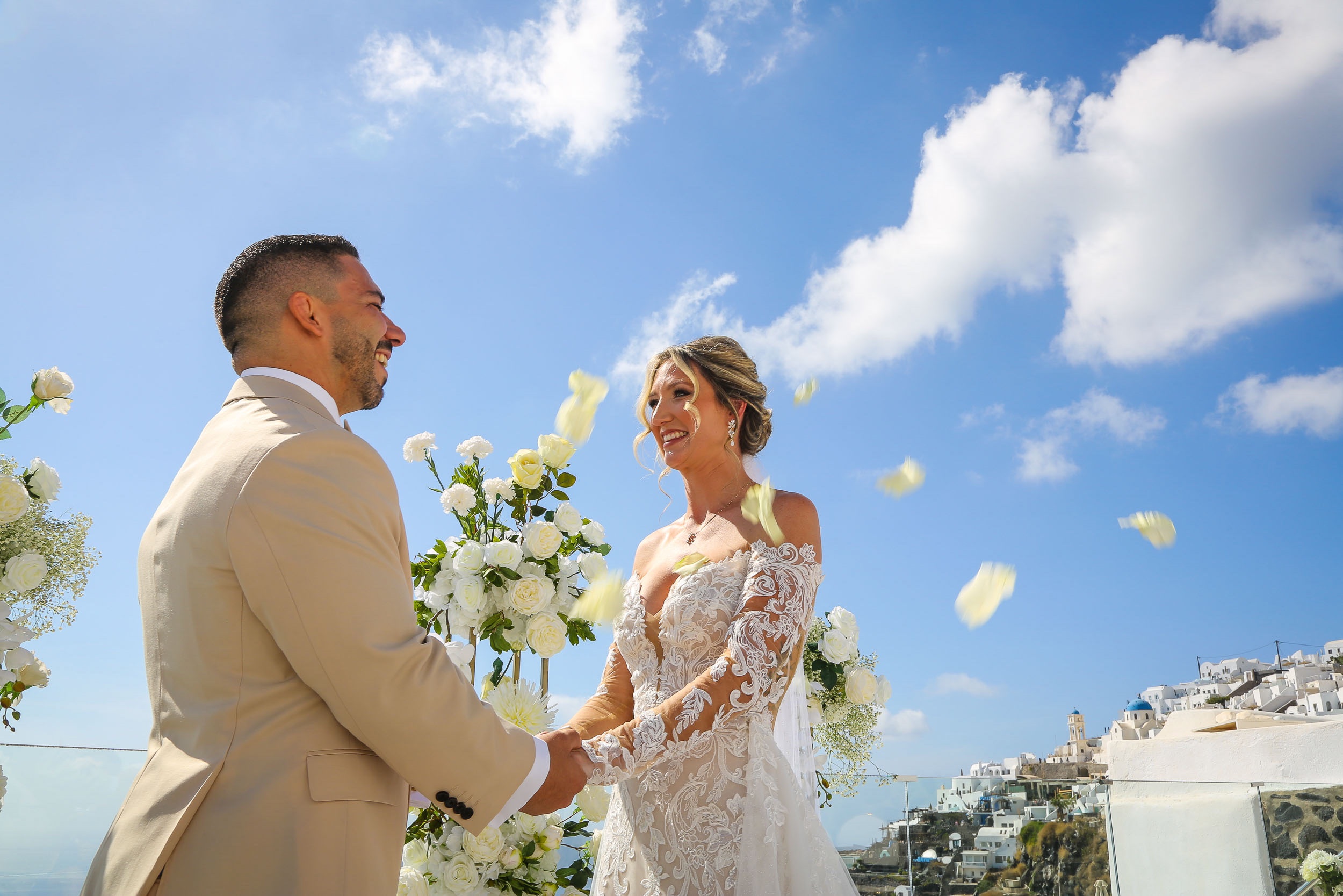 Boda en Santorini, septiembre de 2025 — foto 17 de 52, hecha por Athanasios