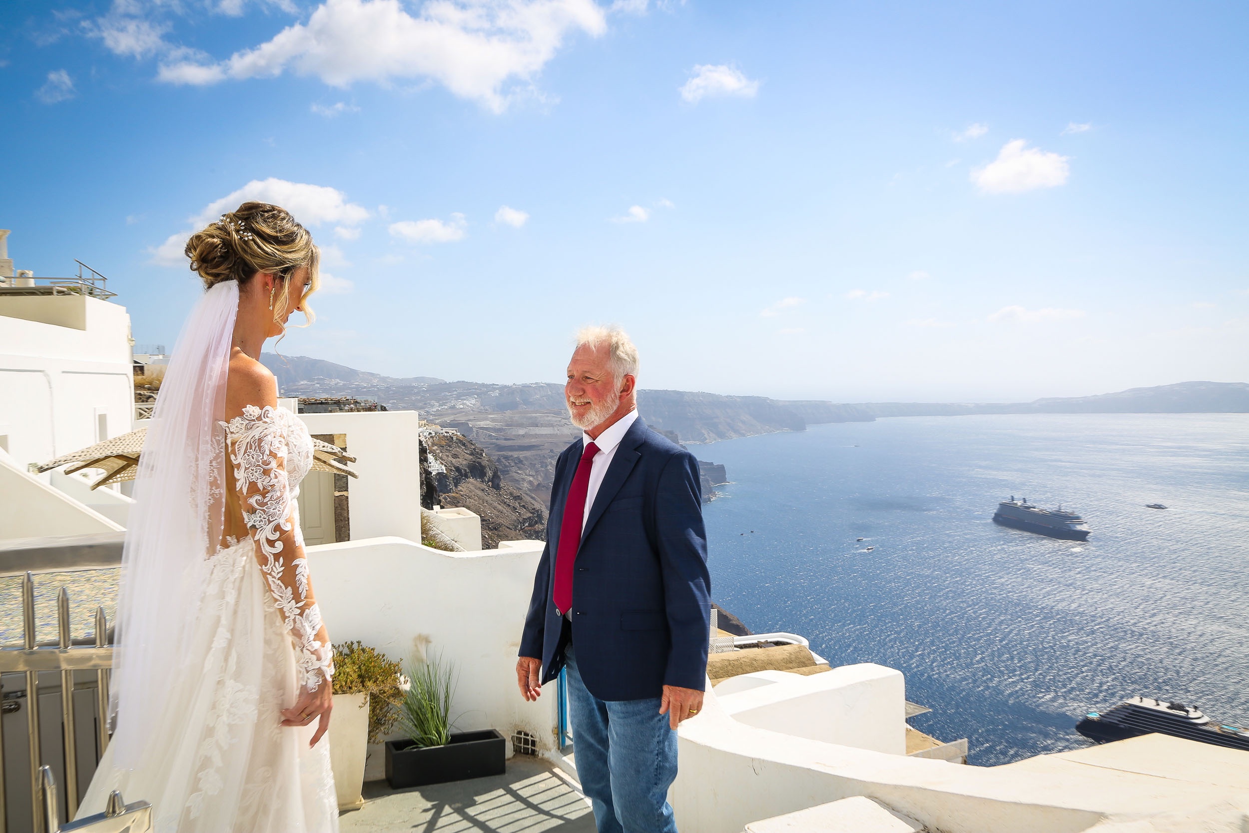 Boda en Santorini, septiembre de 2025 — foto 9 de 52, hecha por Athanasios