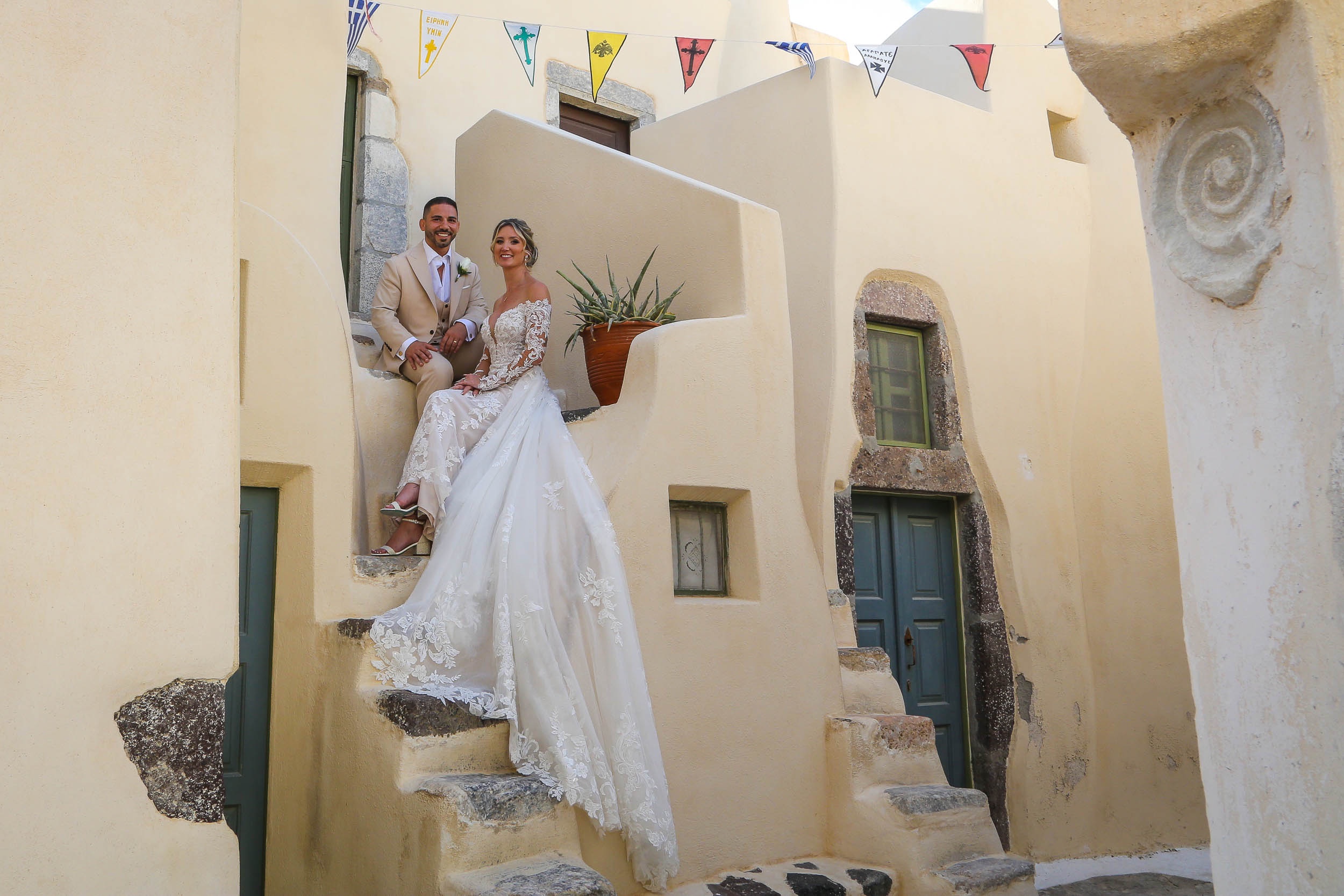 Boda en Santorini, septiembre de 2025 — foto 20 de 52, hecha por Athanasios
