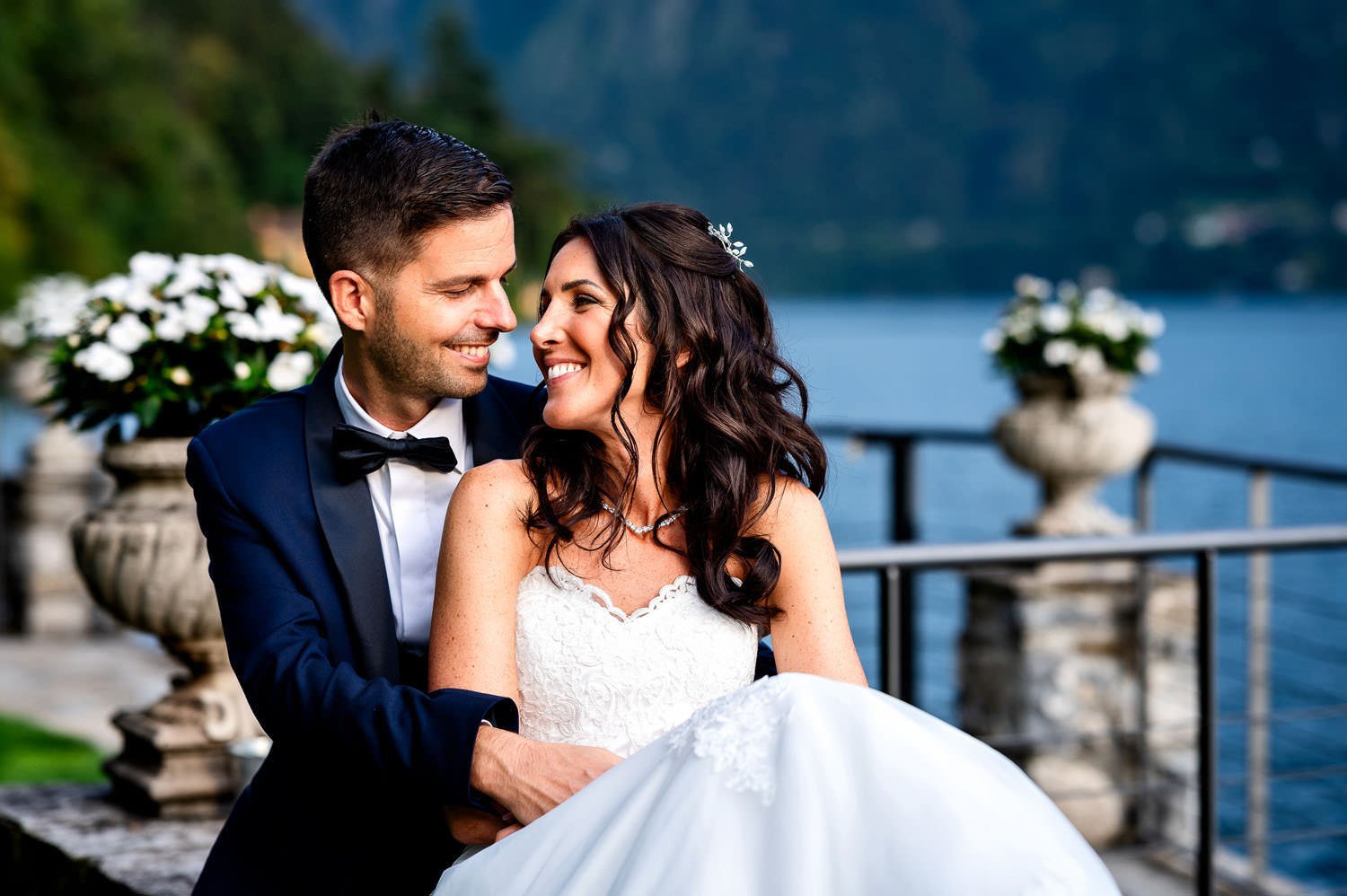 Hochzeit am Comer See & an den oberitalienischen Seen (Villa Monastero Pax), September 2024, fotografiert von Magda M.