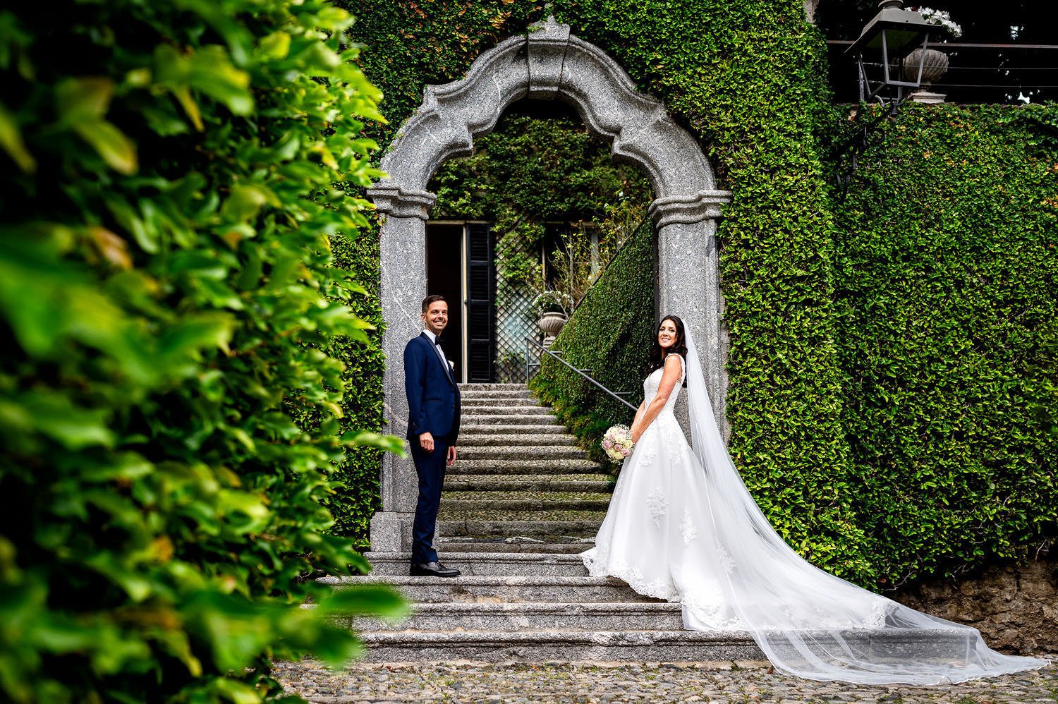 Casamento no Lago de Como e nos lagos italianos (Villa Monastero Pax), setembro de 2024 — fotografia 50 de 74, por Magda M.