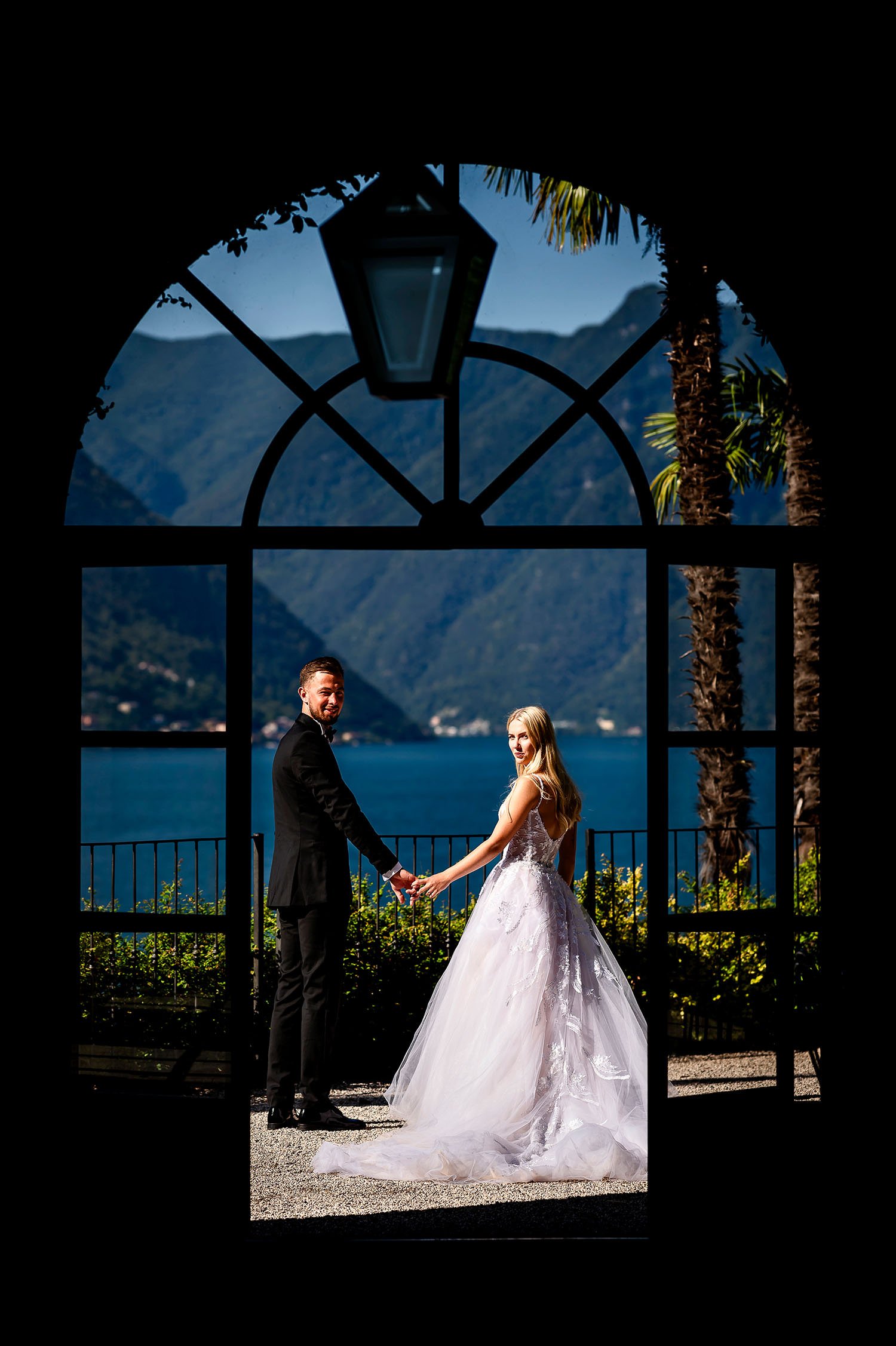 Elopement am Comer See & an den oberitalienischen Seen (Villa del Balbianello), August 2024, fotografiert von Magda M.