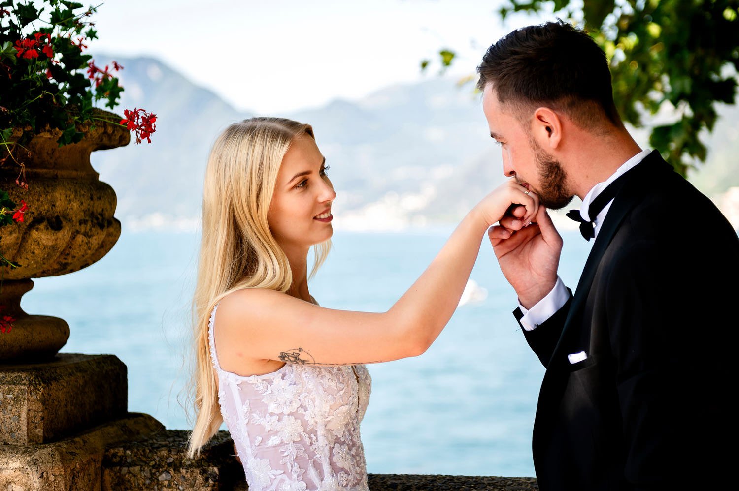 Elopement am Comer See & an den oberitalienischen Seen (Villa del Balbianello), August 2024 – Foto 33 von 52, fotografiert von Magda M.