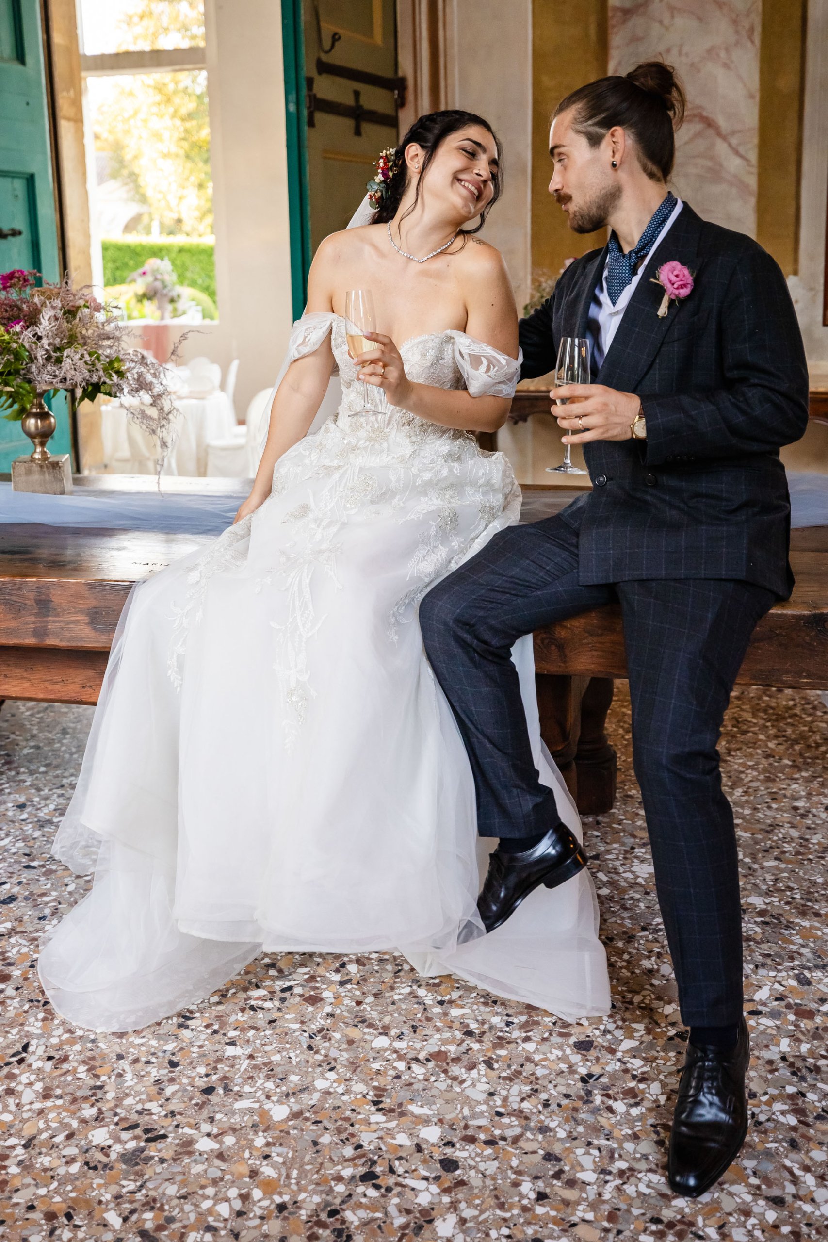 Boda en Venecia y el Véneto (Villa Valmarana), septiembre de 2023 — foto 25 de 30, hecha por Brunetto Z.