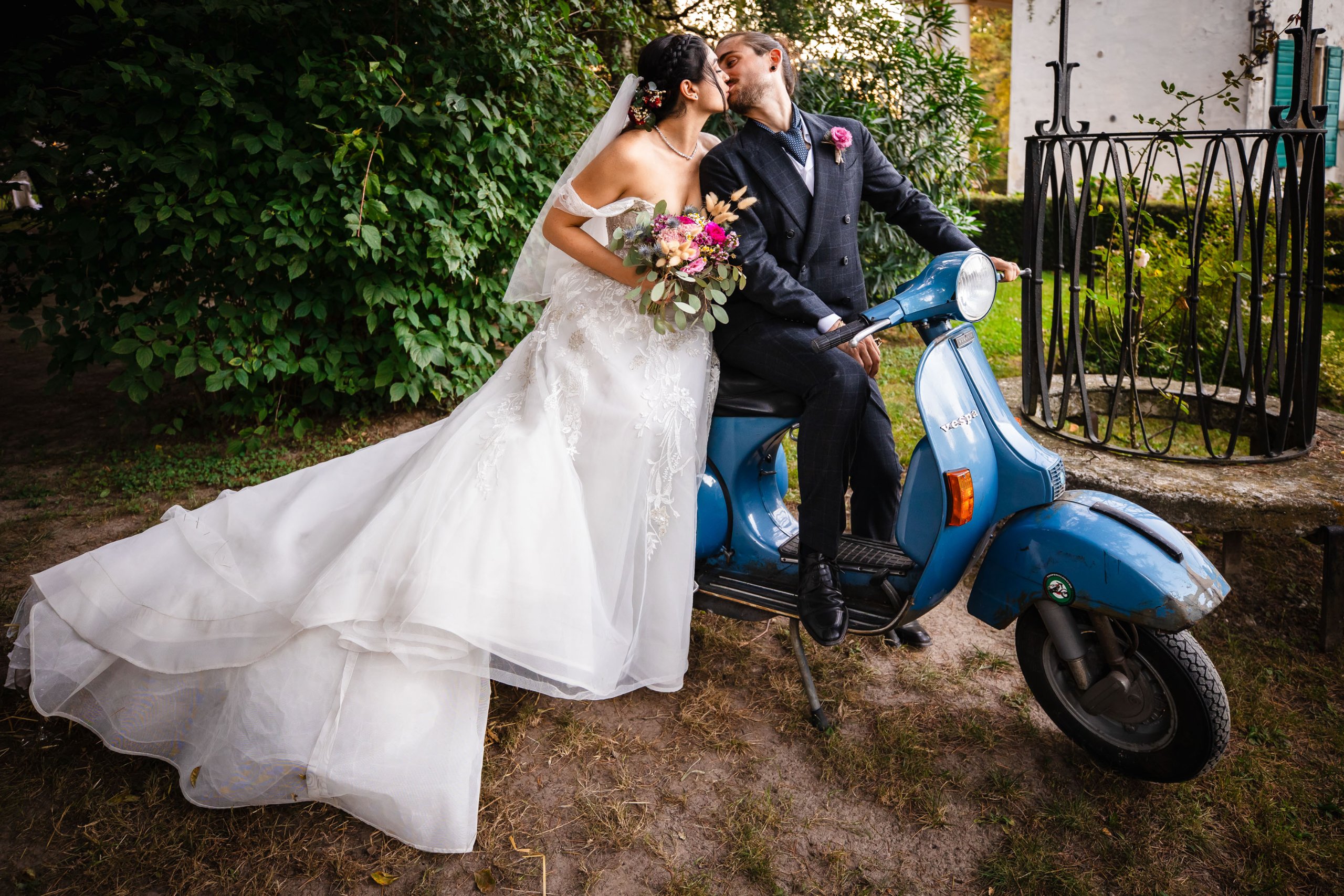 Boda en Venecia y el Véneto (Villa Valmarana), septiembre de 2023 — foto 26 de 30, hecha por Brunetto Z.