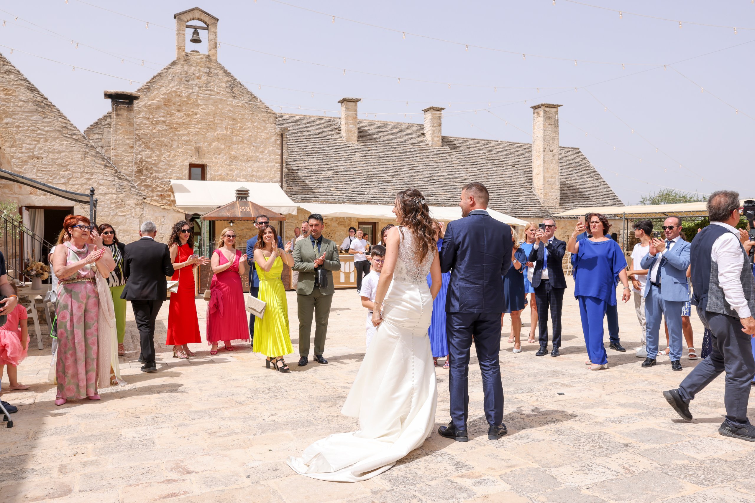 Hochzeit in Apulien (Masseria Bonelli, Noci, Bari), Juni 2024 – Foto 34 von 54, fotografiert von Dalila G.