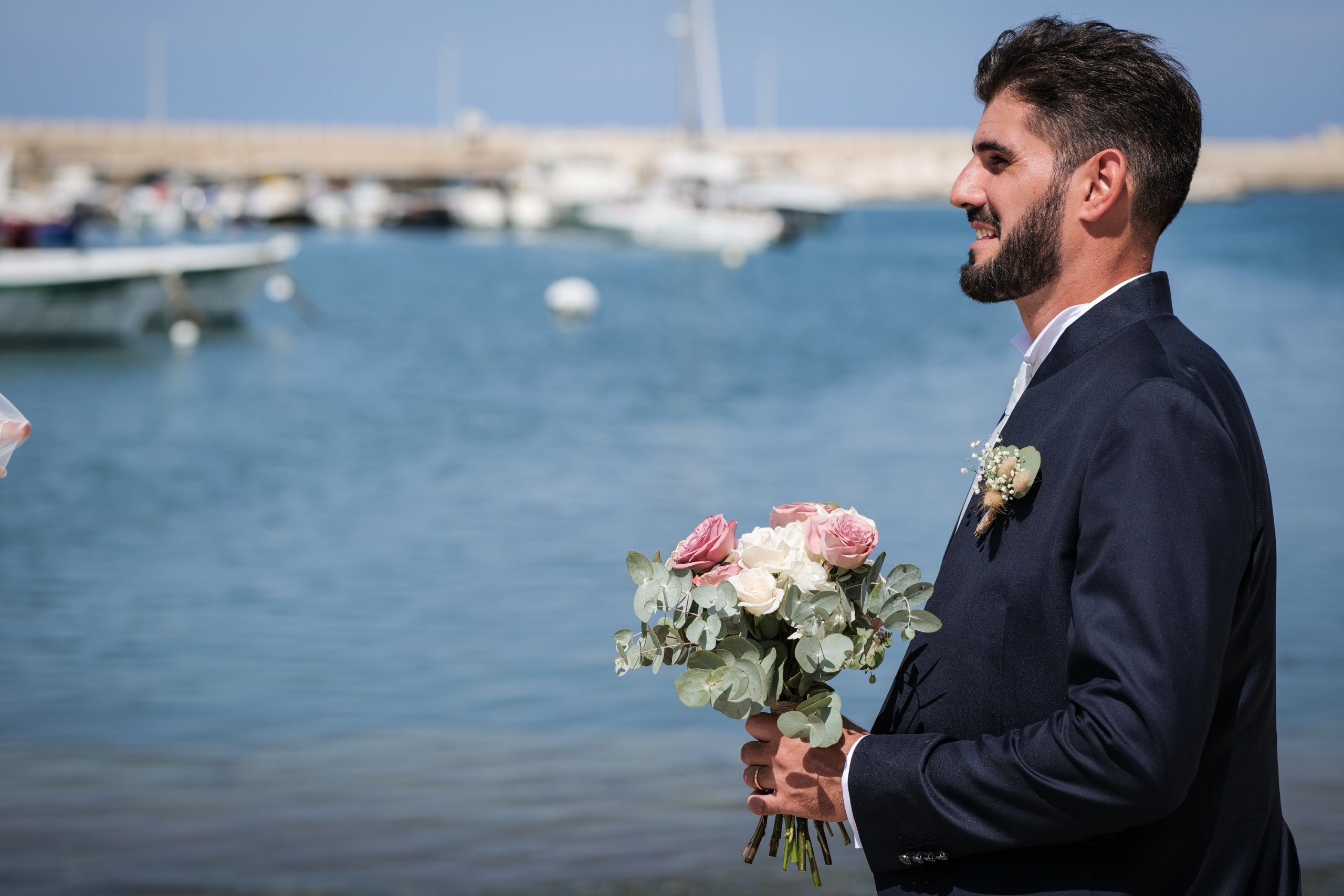 Hochzeit in Apulien (Villa Ciardi Ricevimenti, Bisceglie, Bari), September 2024 – Foto 27 von 80, fotografiert von Dalila G.