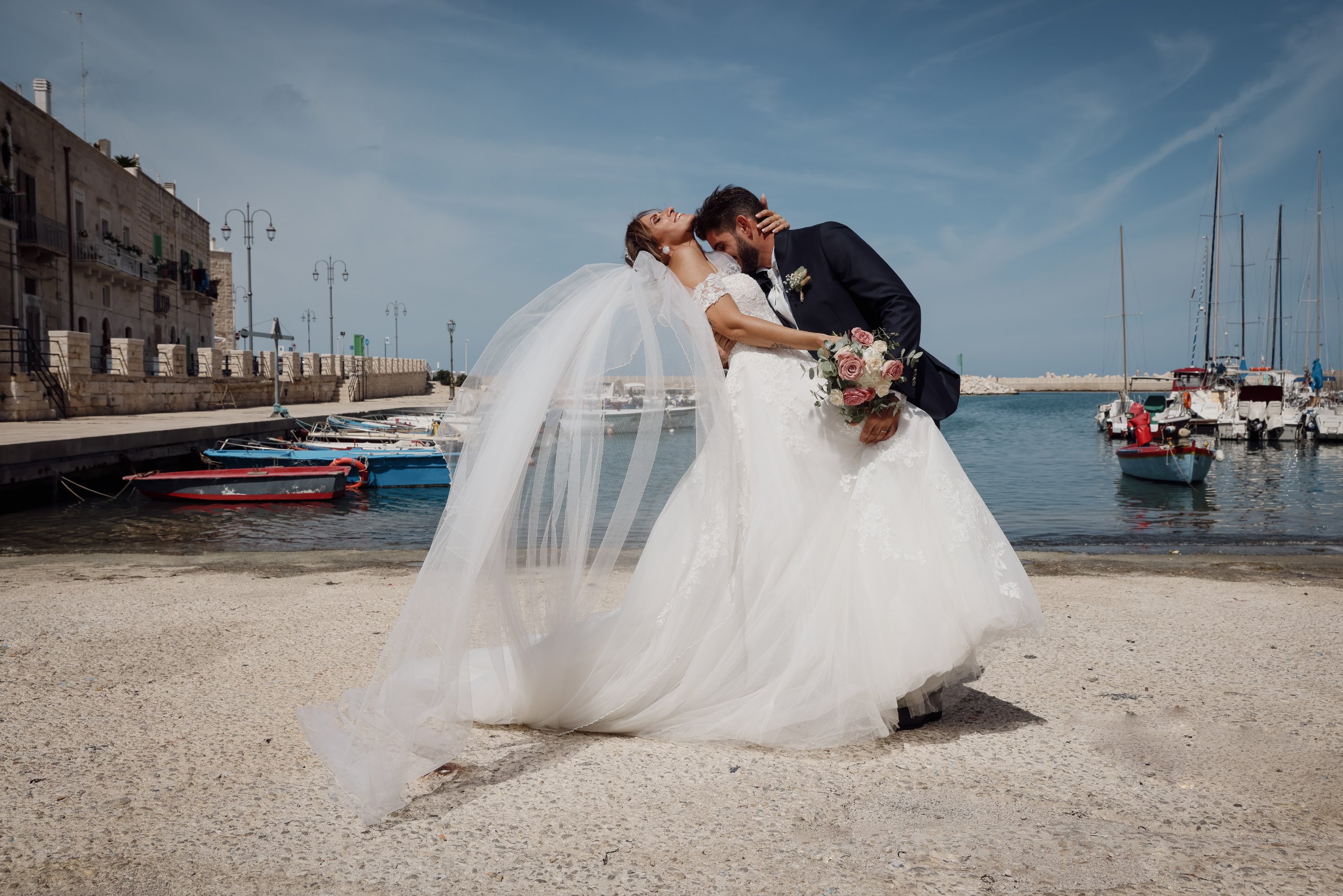 Hochzeit in Apulien (Villa Ciardi Ricevimenti, Bisceglie, Bari), September 2024, fotografiert von Dalila G.