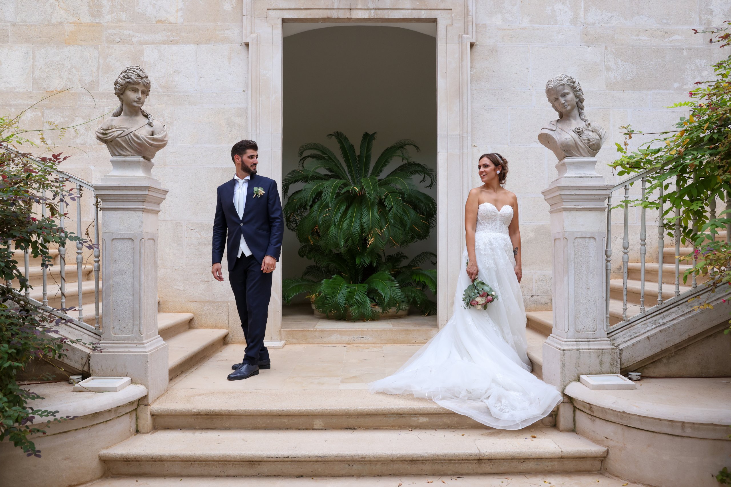Hochzeit in Apulien (Villa Ciardi Ricevimenti, Bisceglie, Bari), September 2024 – Foto 64 von 80, fotografiert von Dalila G.