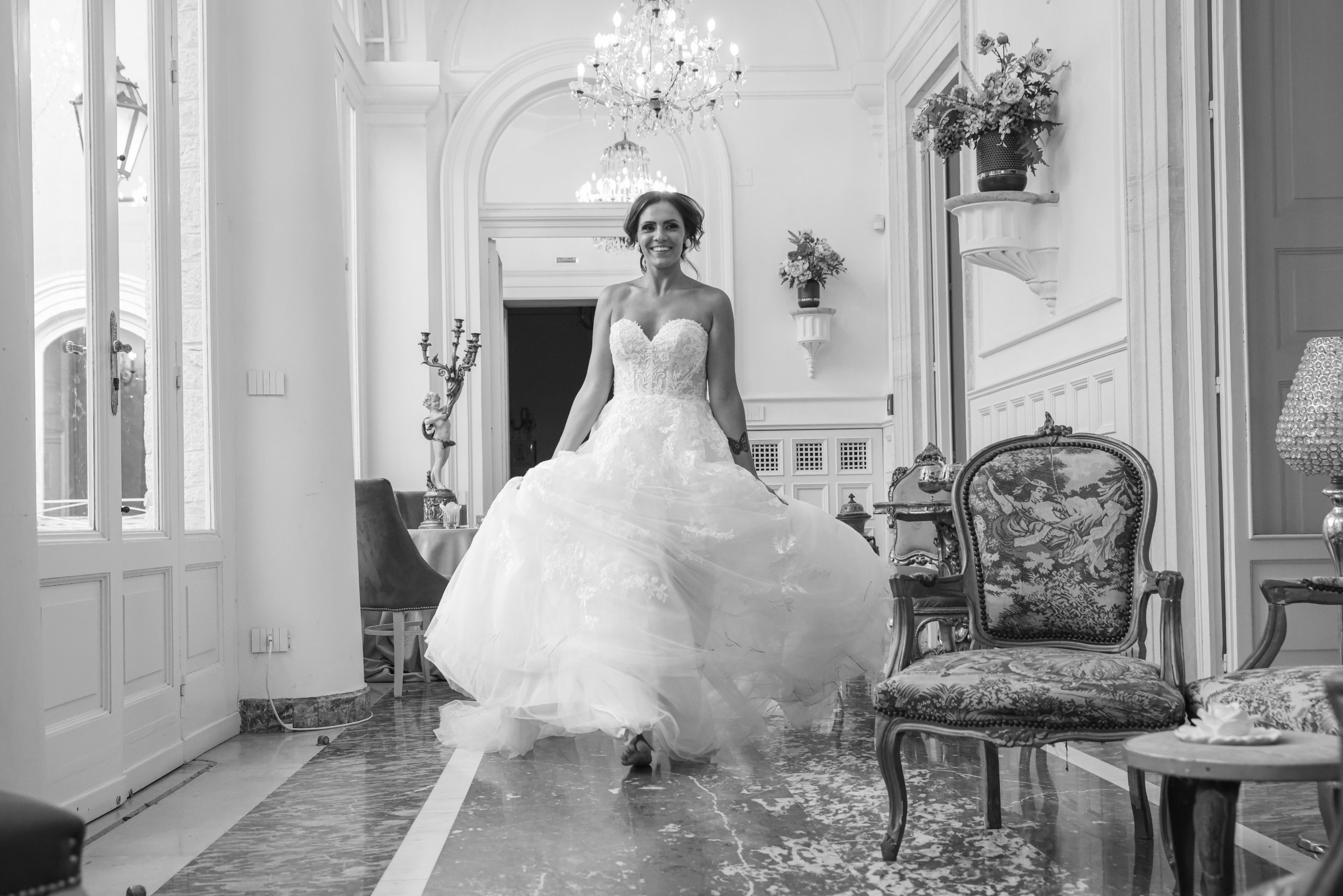 Hochzeit in Apulien (Villa Ciardi Ricevimenti, Bisceglie, Bari), September 2024 – Foto 67 von 80, fotografiert von Dalila G.