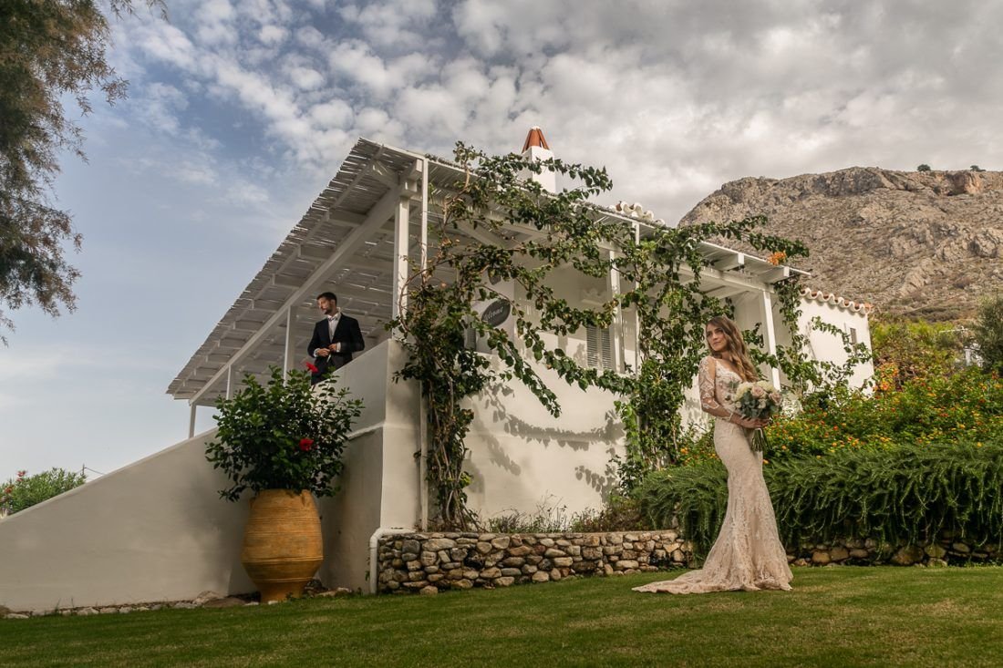Matrimonio a Hydra, fotografato da Christos A.