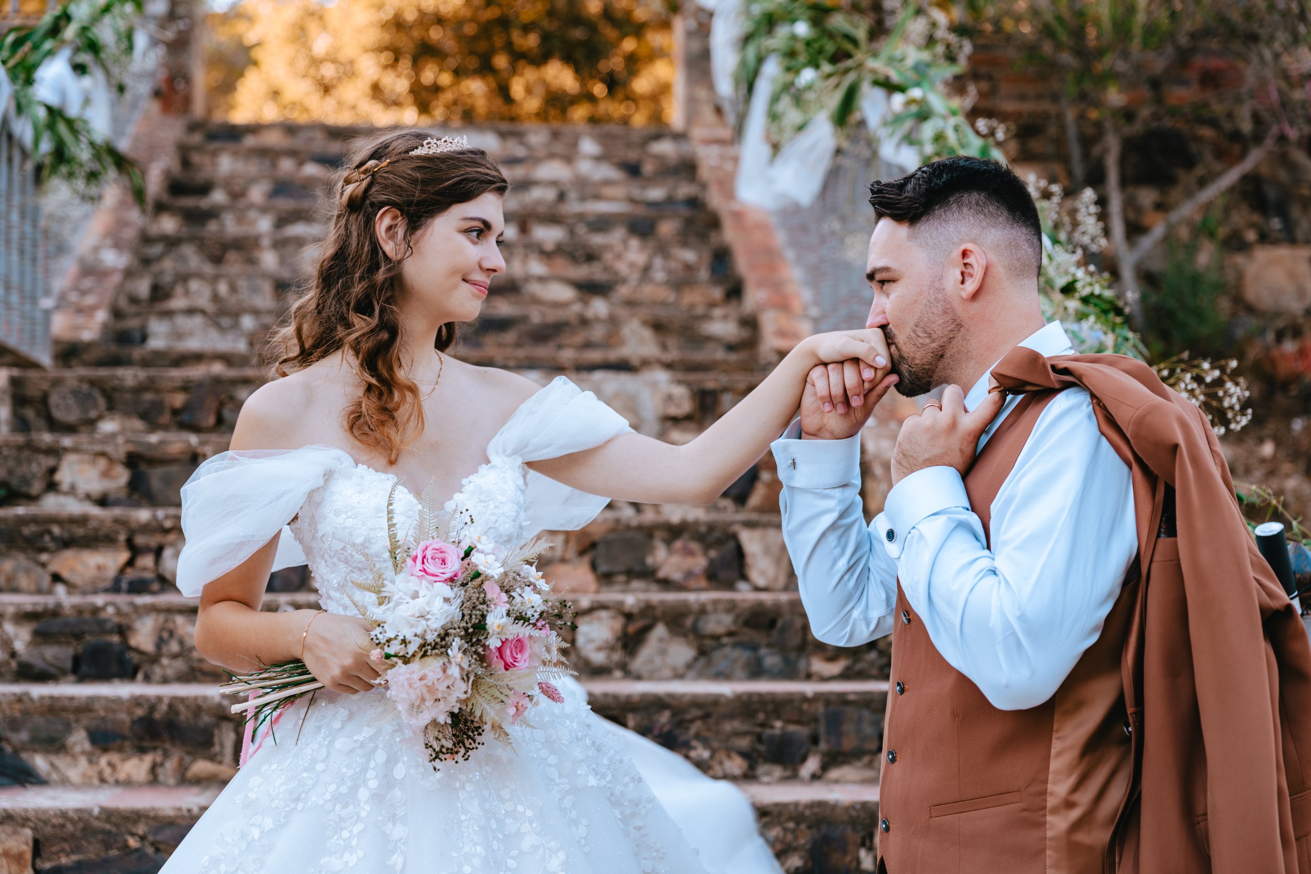 Boda en el Algarve (Parque da Mina), agosto de 2026 — foto de Isa M.