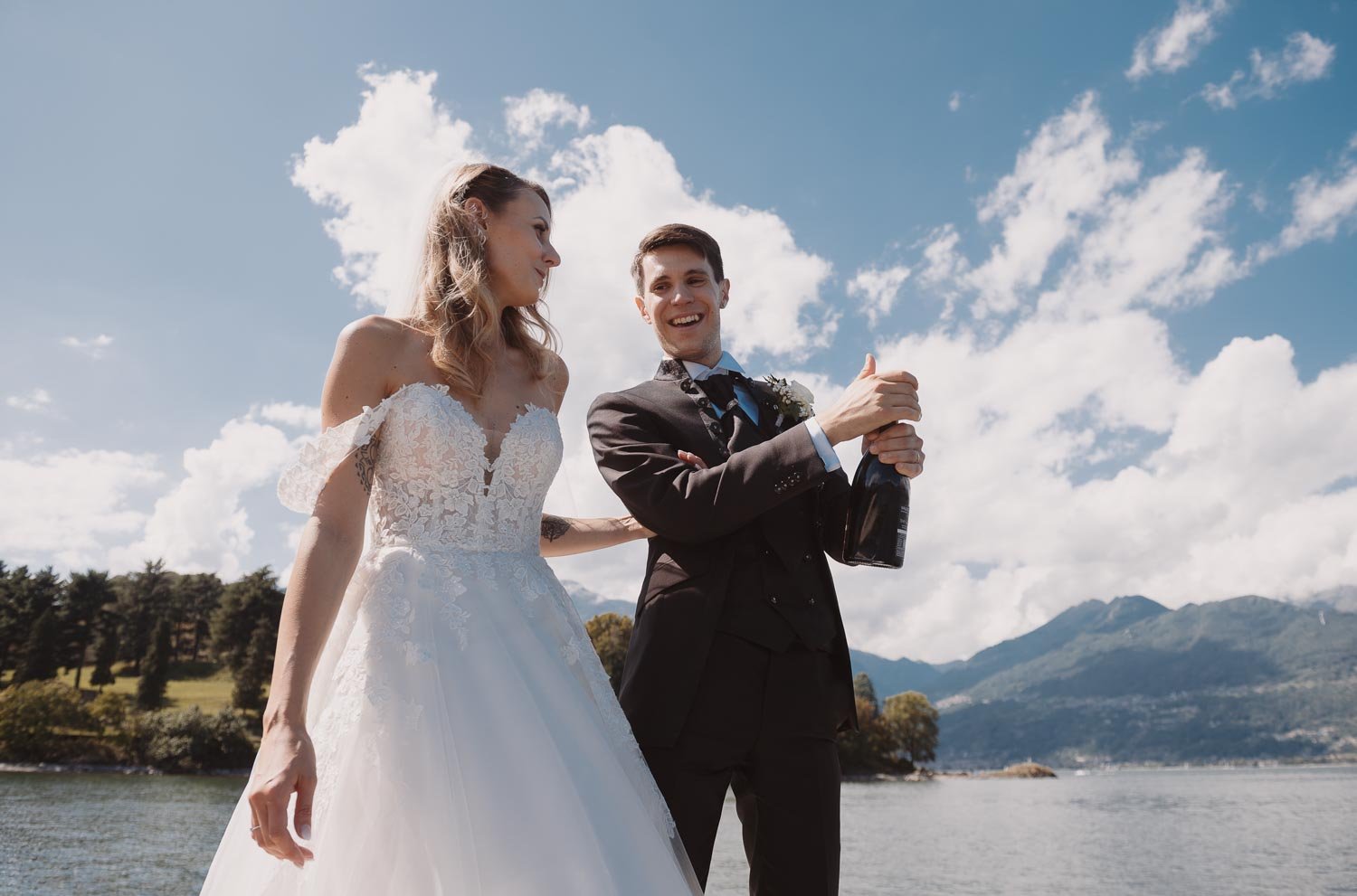 Boda en el lago de Como y los lagos italianos (Corenno Plinio), junio de 2024 — foto 32 de 44, hecha por Fabrizio A.
