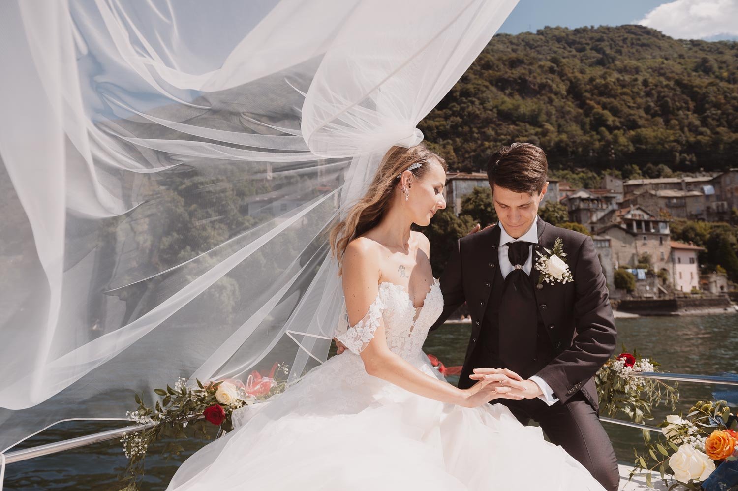 Boda en el lago de Como y los lagos italianos (Corenno Plinio), junio de 2024 — foto 29 de 44, hecha por Fabrizio A.