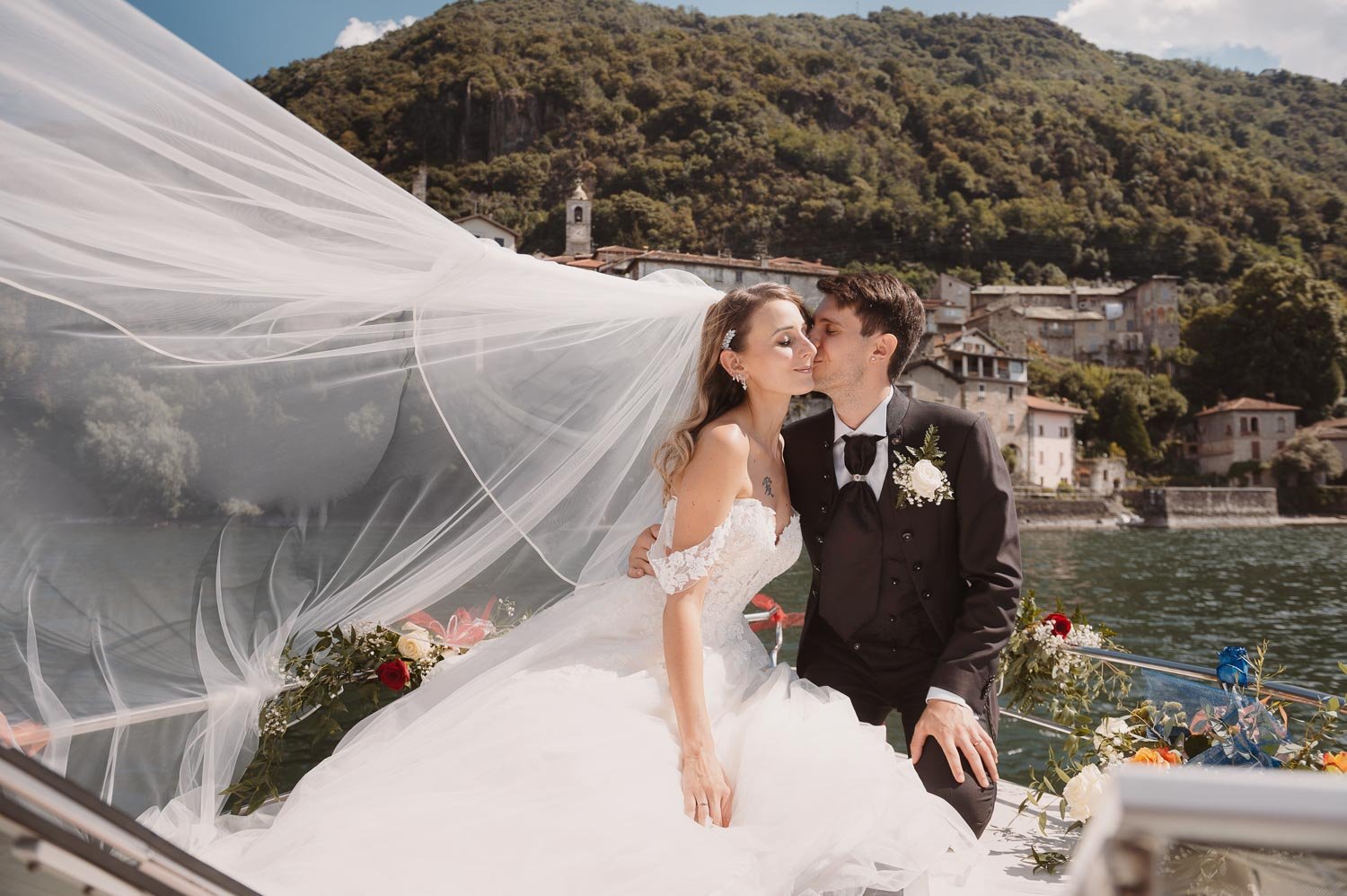 Boda en el lago de Como y los lagos italianos (Corenno Plinio), junio de 2024 — foto 30 de 44, hecha por Fabrizio A.