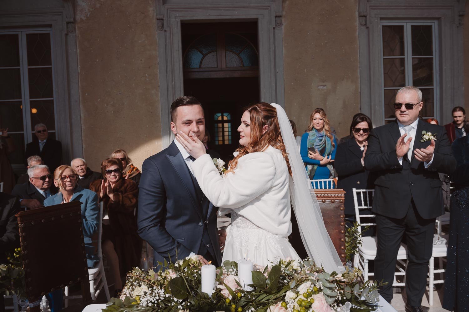 Boda en Palazzo Gallio, Gravedona, marzo de 2023 — foto 18 de 36, hecha por Fabrizio A.