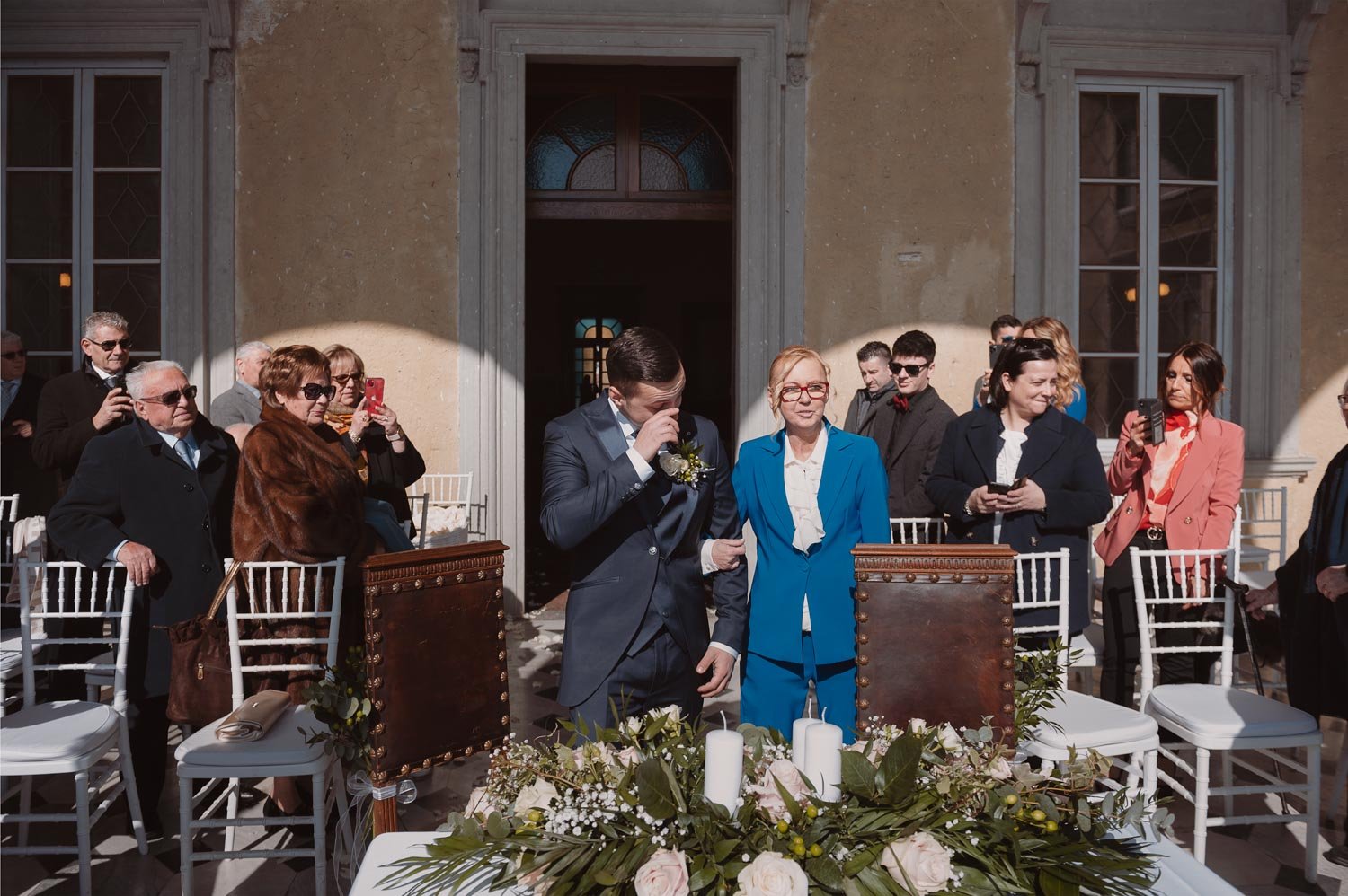 Boda en Palazzo Gallio, Gravedona, marzo de 2023 — foto 14 de 36, hecha por Fabrizio A.
