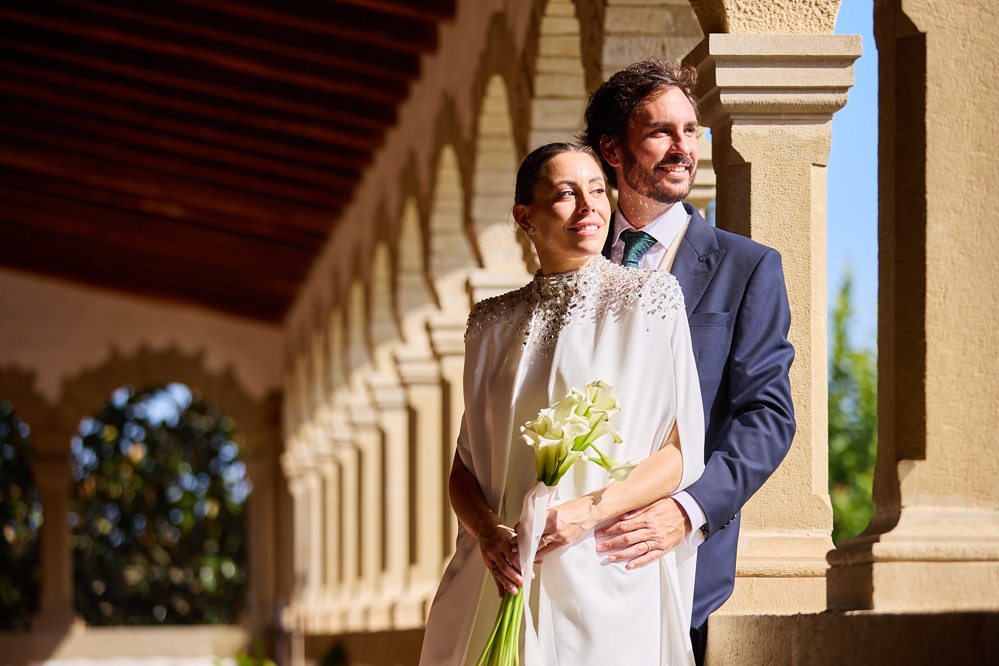 Matrimonio a Barcellona e in Catalogna (Peratallada, Girona), ottobre 2025, fotografato da Roger F.