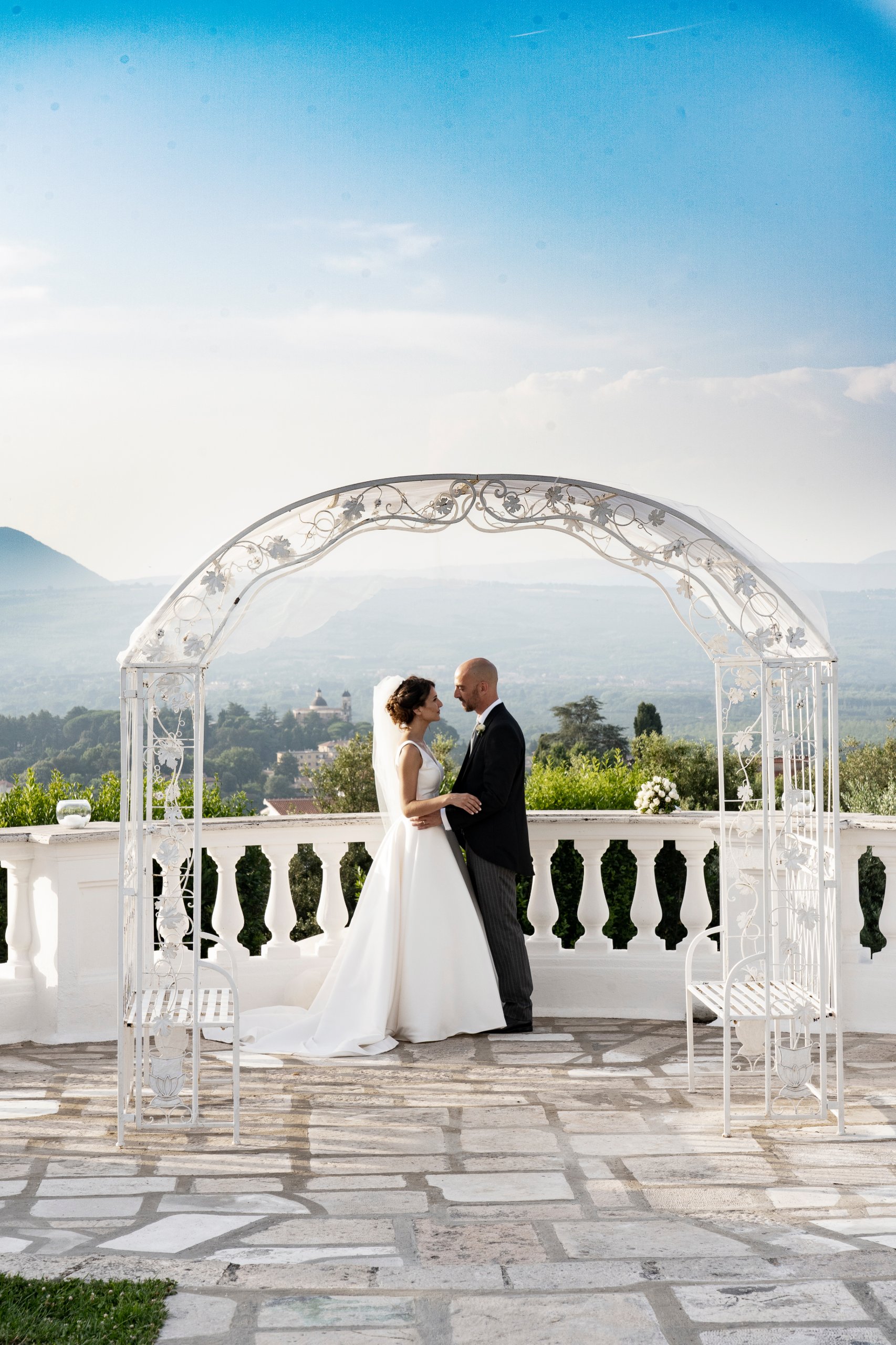 Boda en Roma y el Lacio (viterbo), julio de 2019 — foto 40 de 80, hecha por Moris P.