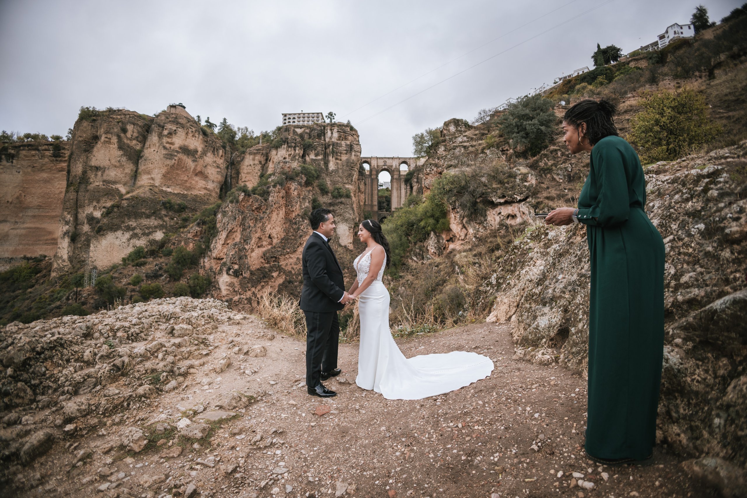 Elopement en Andalucía (Ronda), marzo de 2023 — foto de Álvaro G.