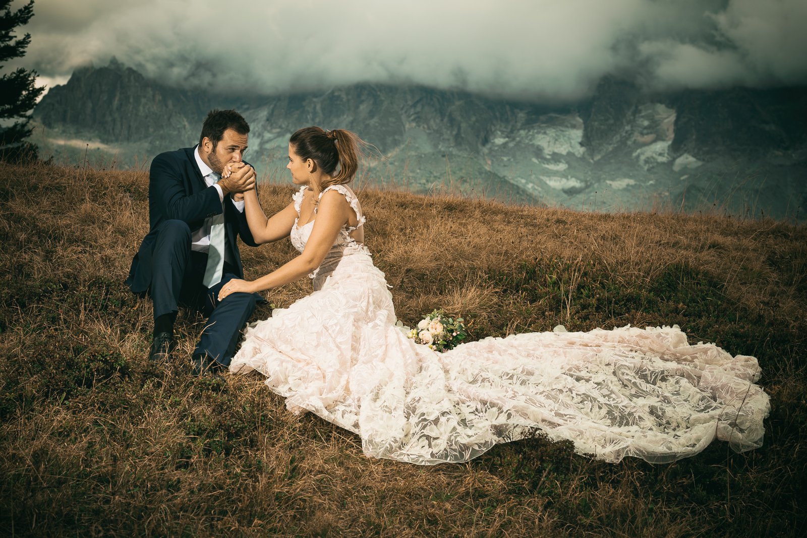 Hochzeit in den französischen Alpen (Chamonix), September 2022 – Foto 4 von 25, fotografiert von Julien Z.