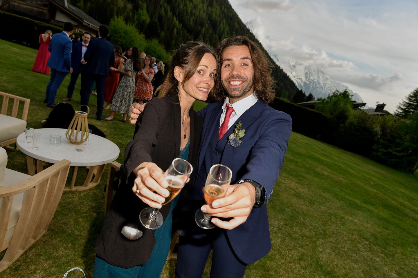 Matrimonio sulle Alpi francesi (Chamonix), maggio 2025 — foto 23 di 39, scattata da Julien Z.