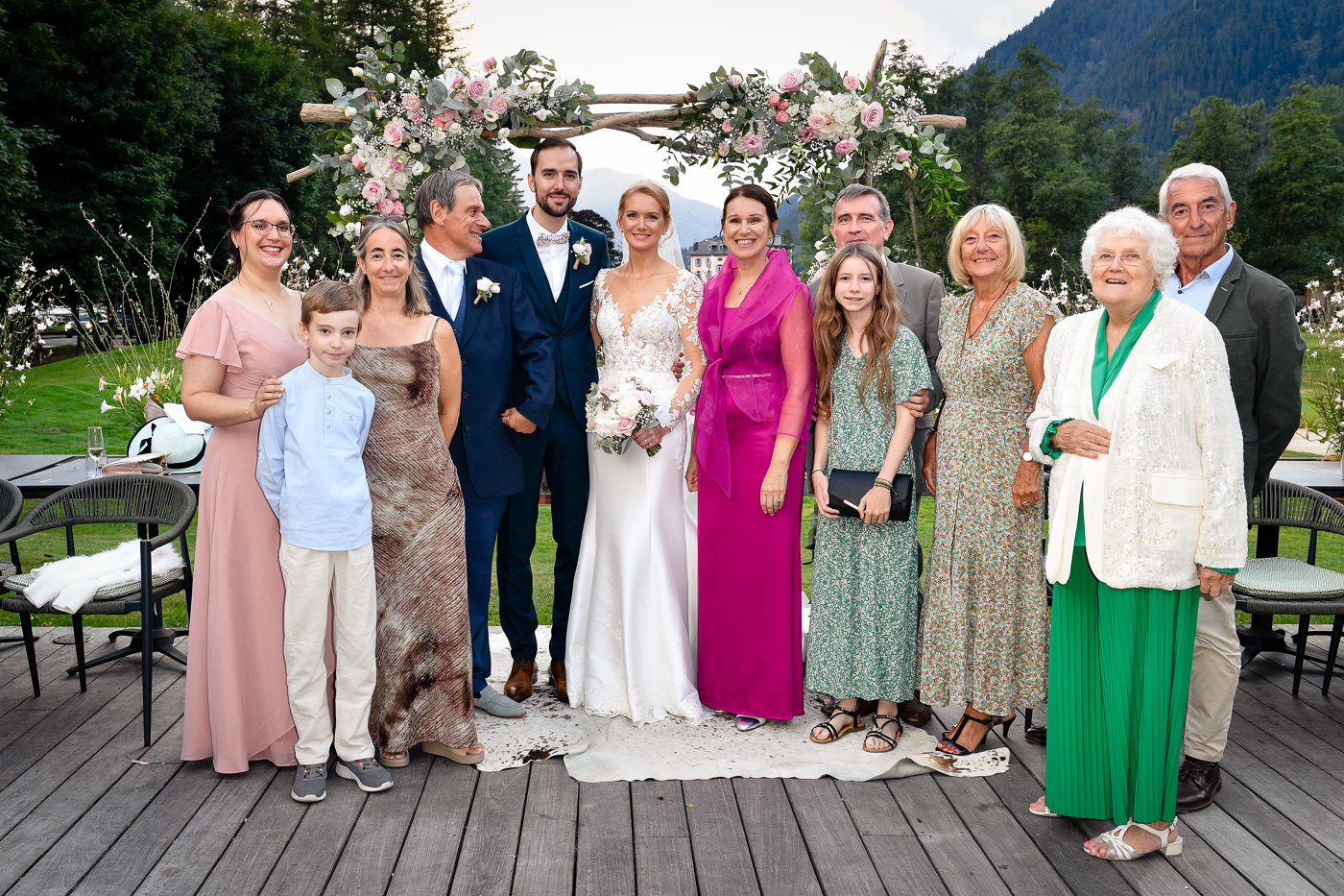 Hochzeit in den französischen Alpen (Chamonix), August 2025 – Foto 13 von 31, fotografiert von Julien Z.