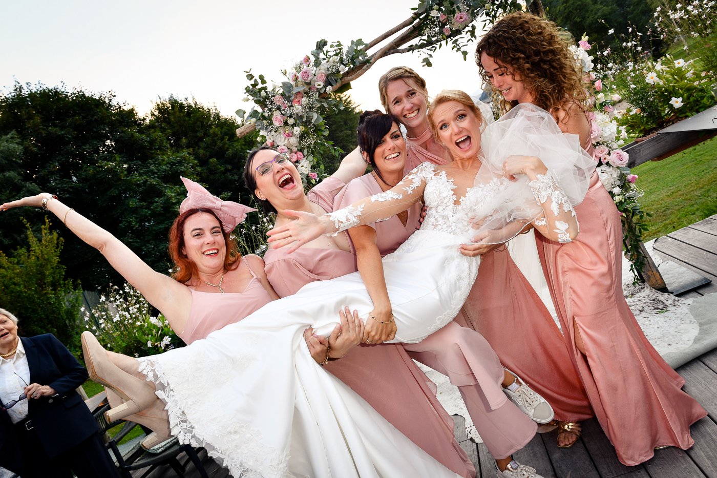 Hochzeit in den französischen Alpen (Chamonix), August 2025 – Foto 11 von 31, fotografiert von Julien Z.