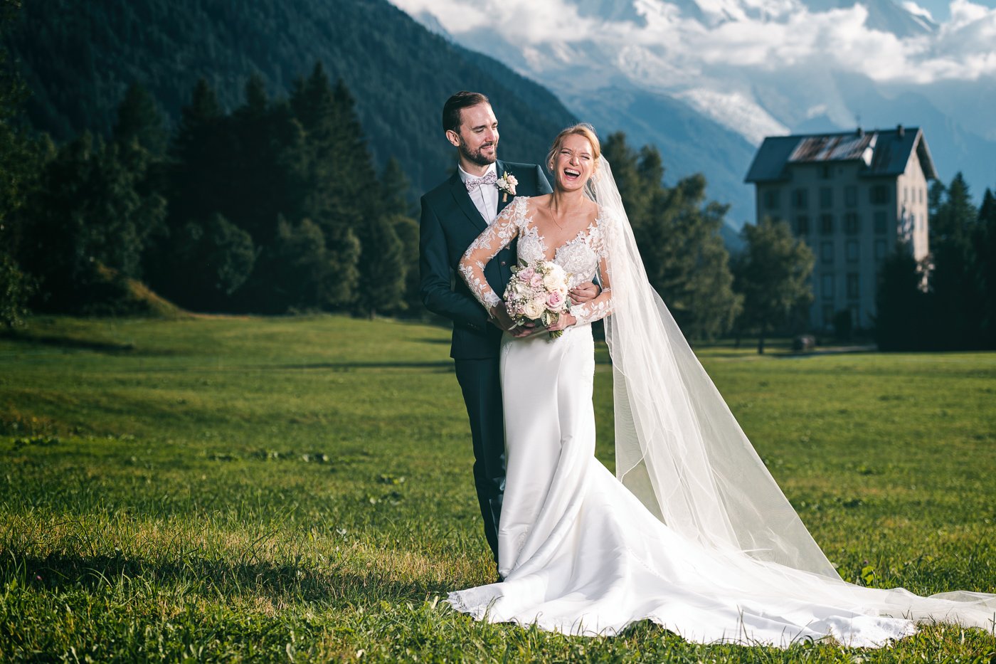Hochzeit in den französischen Alpen (Chamonix), August 2025 – Foto 3 von 31, fotografiert von Julien Z.