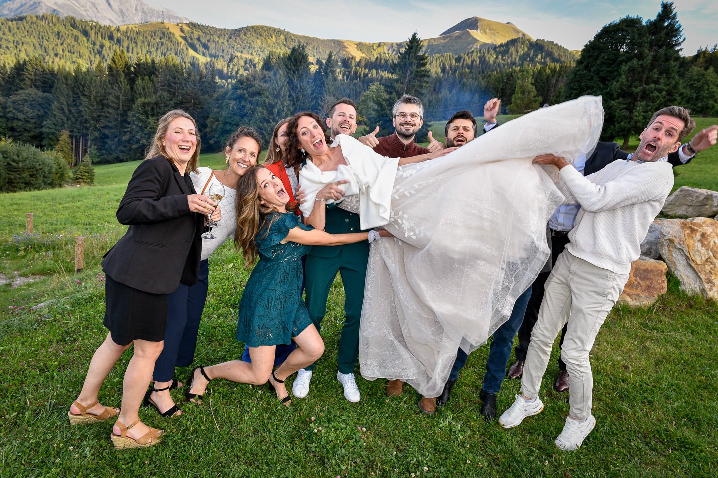 Hochzeit in den französischen Alpen (Domancy), September 2025 – Foto 39 von 48, fotografiert von Julien Z.