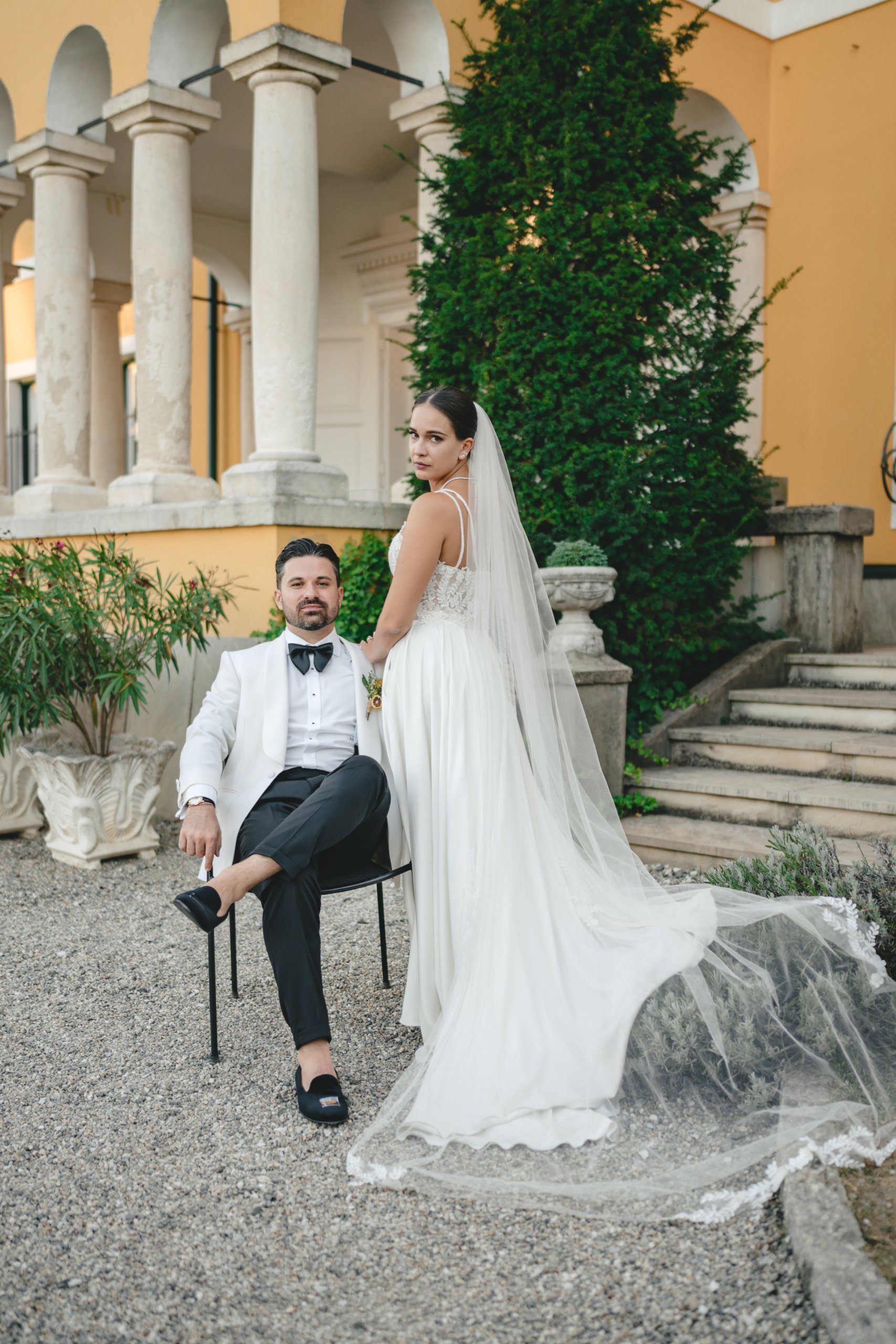 Wedding in Vienna (Schloss Georgi), August, photographed by Ian P.