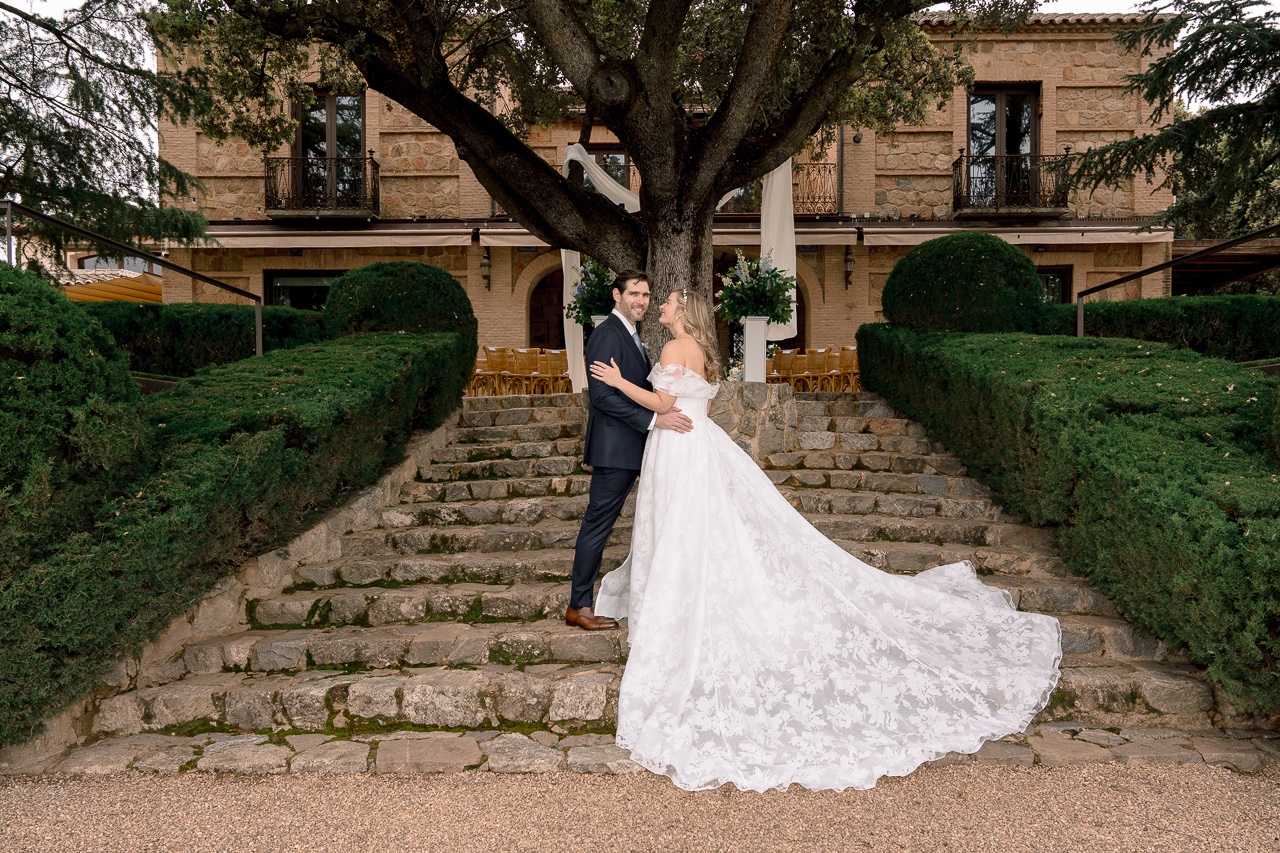 Matrimonio a Madrid (Cigarral de las Mercedes), aprile 2026 — foto 16 di 22, scattata da Petra M.