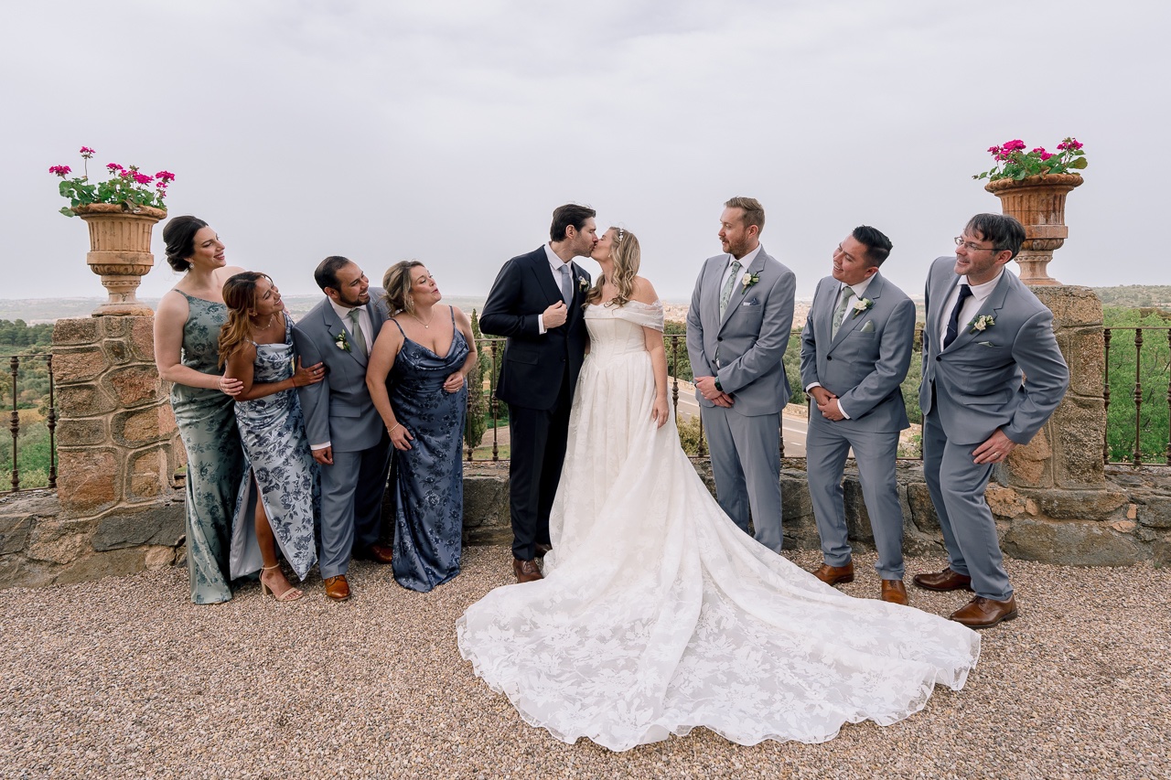 Matrimonio a Madrid (Cigarral de las Mercedes), aprile 2026 — foto 10 di 22, scattata da Petra M.