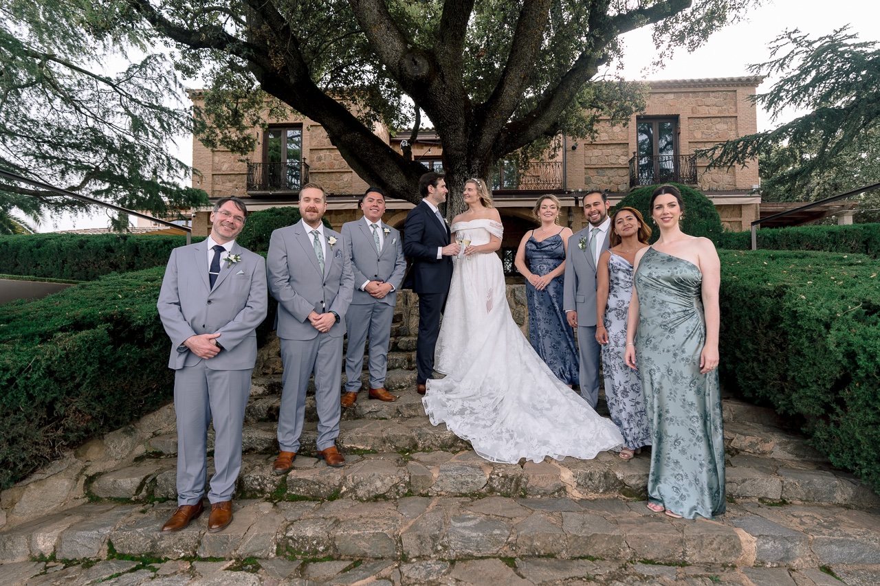 Matrimonio a Madrid (Cigarral de las Mercedes), aprile 2026 — foto 11 di 22, scattata da Petra M.