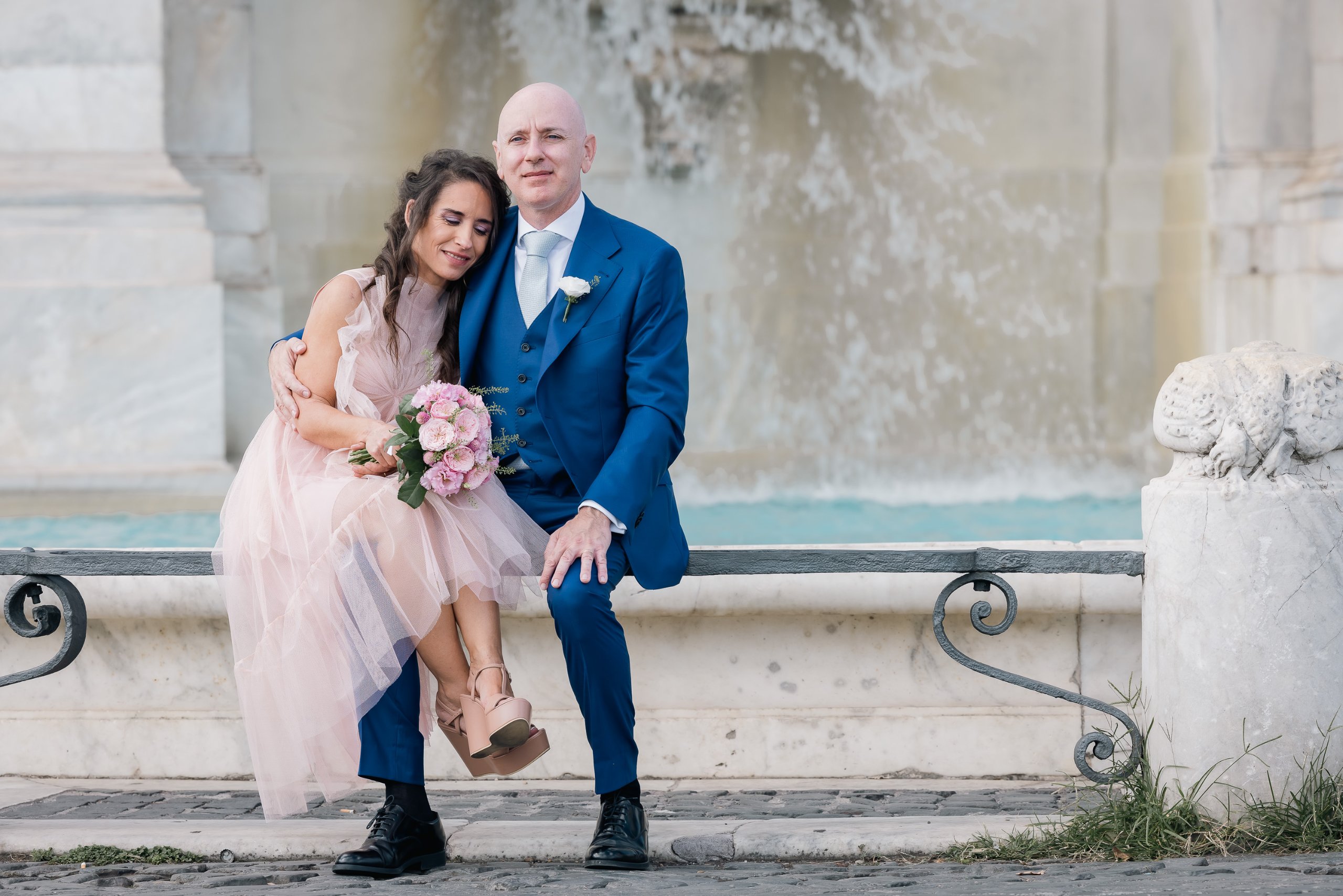 Mariage intime à Rome et dans le Latium (Roma), septembre 2023 — photo 25 sur 35, par Marco S.