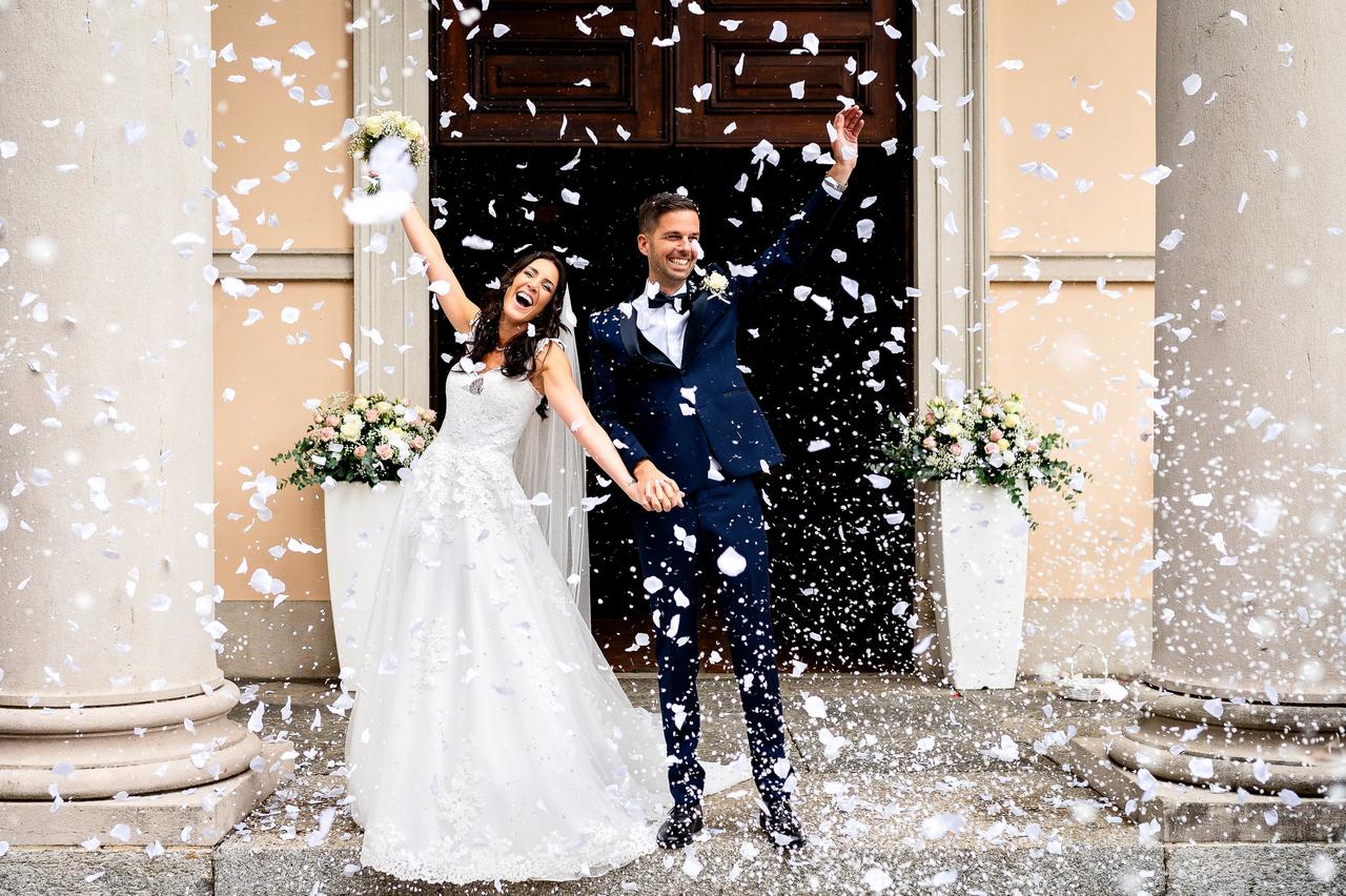 Von der Hochzeit von Alessandra, fotografiert von Magda
