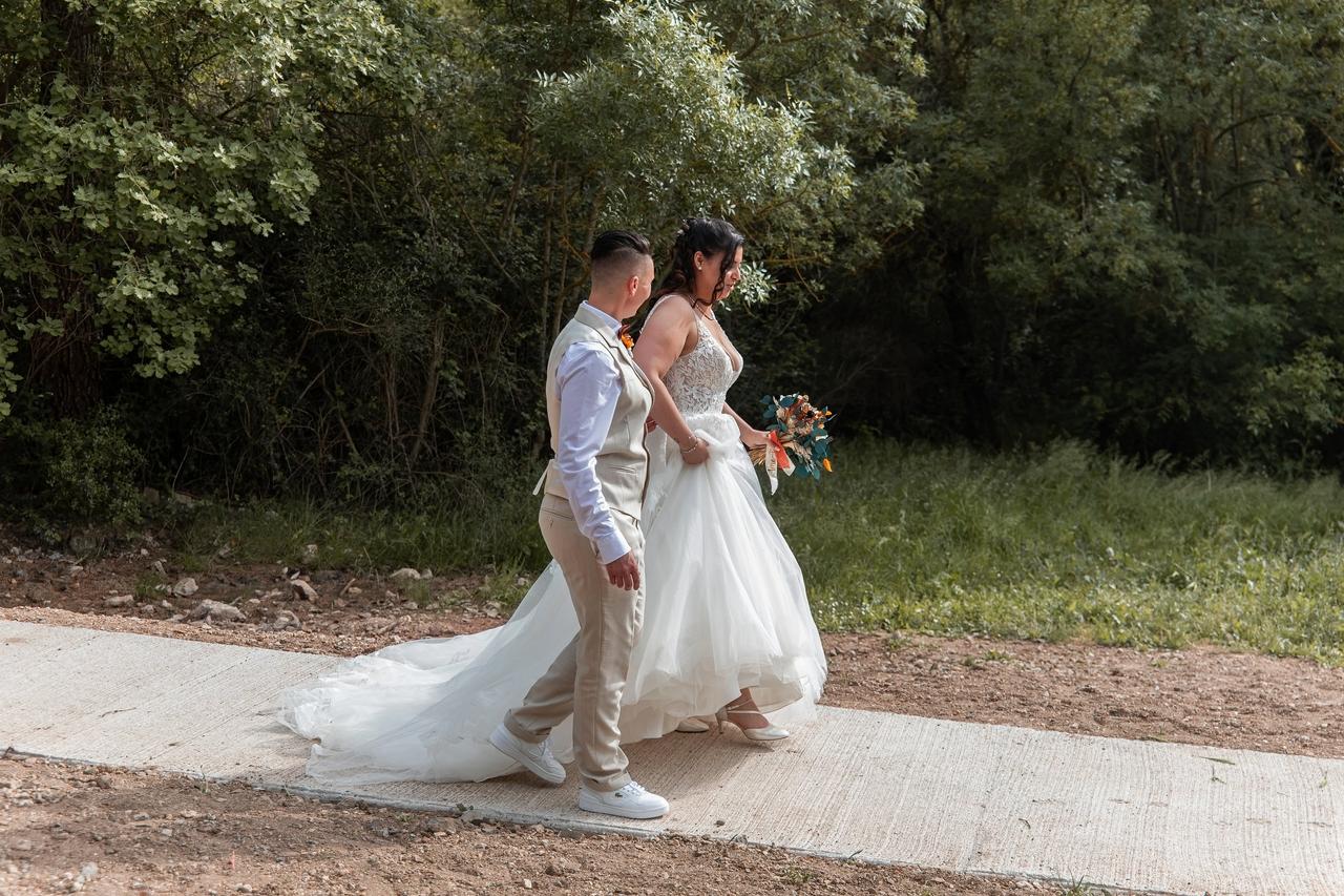 De la boda de Prescillia, fotografiada por Isilda