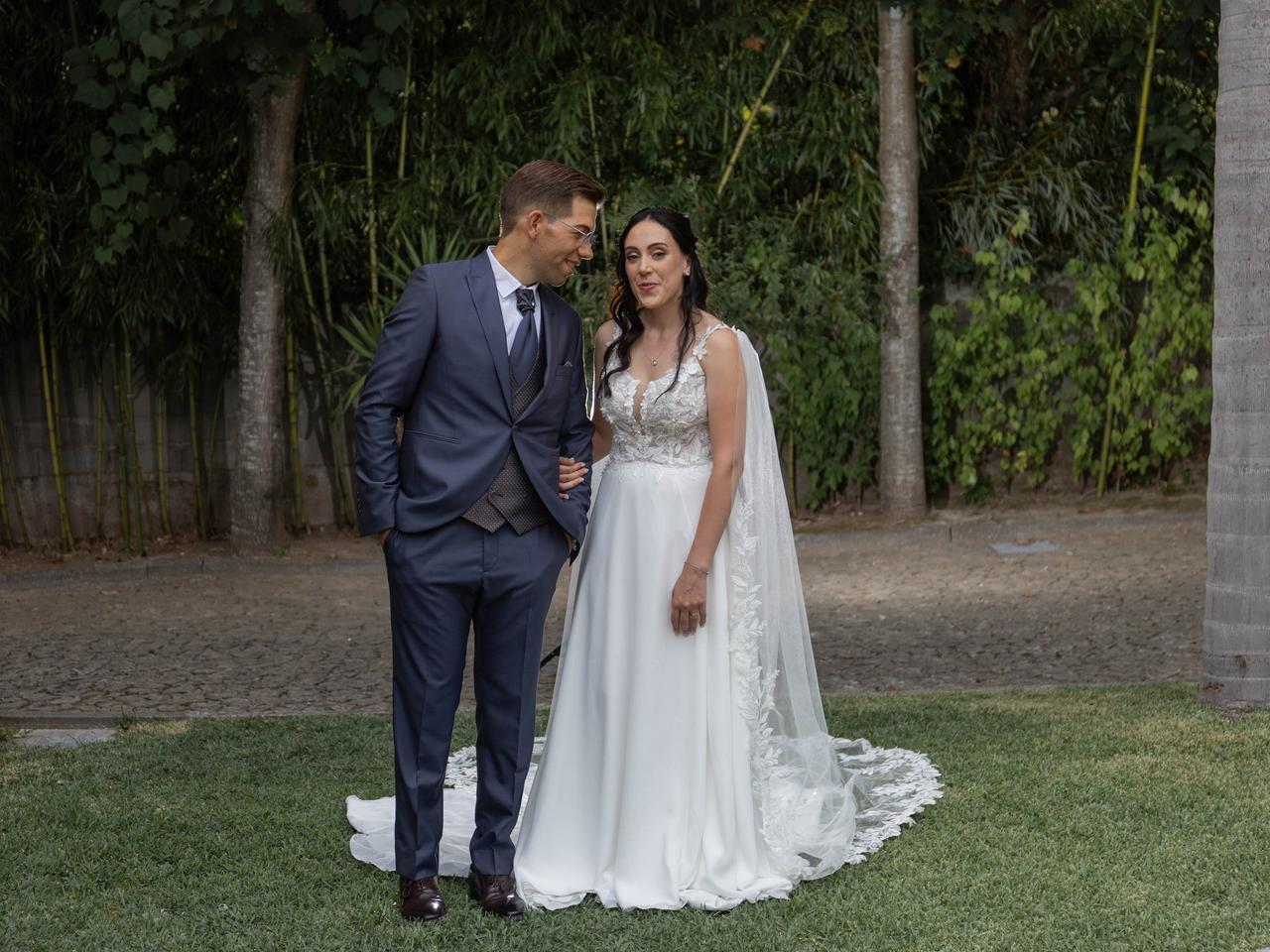 De la boda de Célia, fotografiada por Isilda